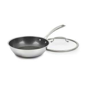 FusionPlus® Hybrid Stainless Steel 10.25″ Deep Fry with Lid