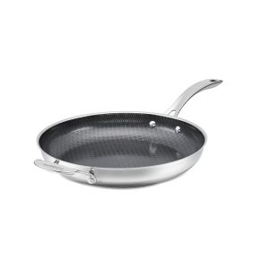 FusionPlus® Hybrid Stainless Steel 12" Skillet with Helper