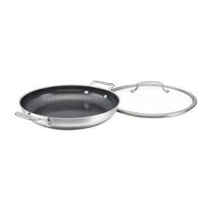 FusionPlus® Hybrid Stainless Steel 12" Everyday Pan with Lid