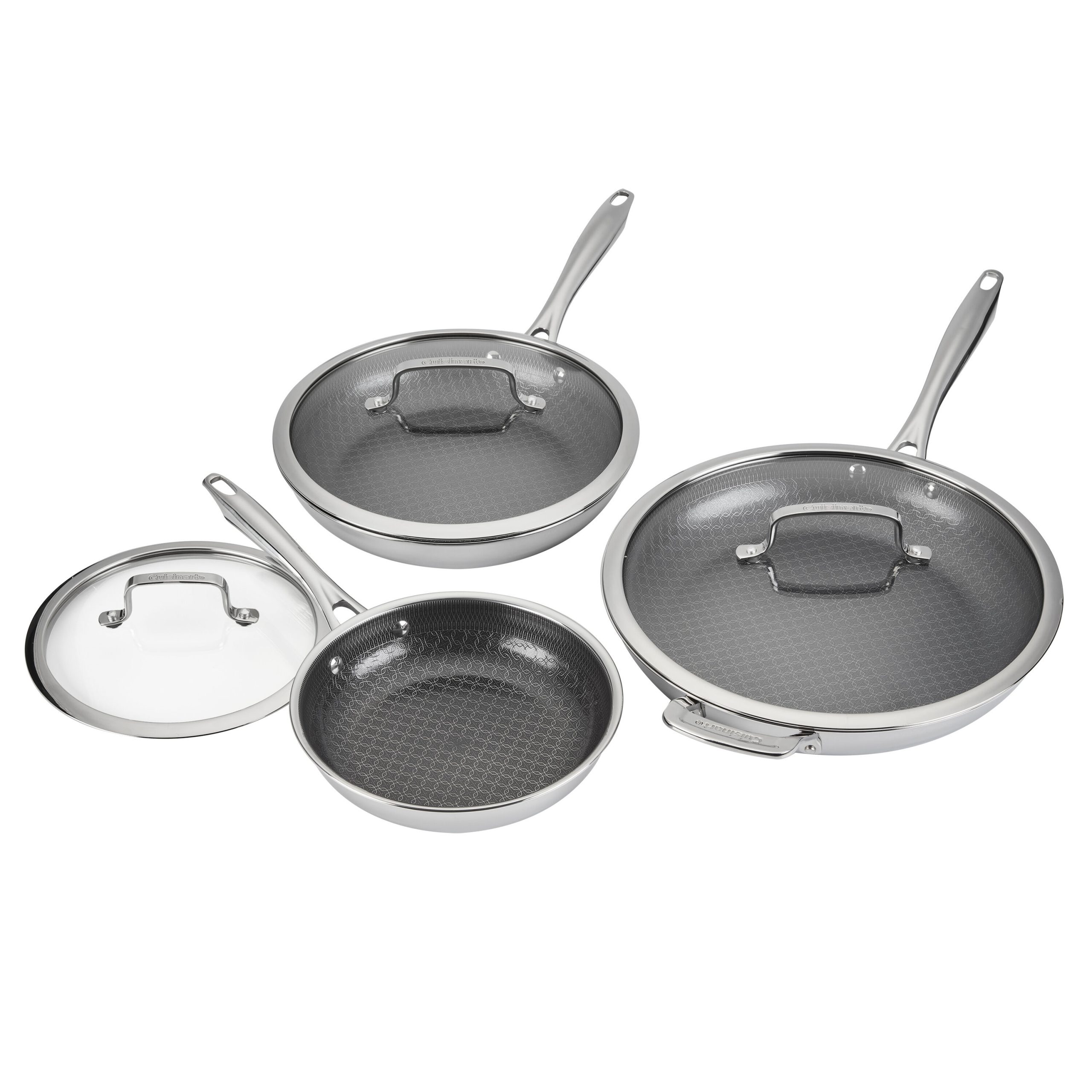 FusionElite+™ Hybrid Tri-Ply Stainless Steel 6-Pc Skillet Set