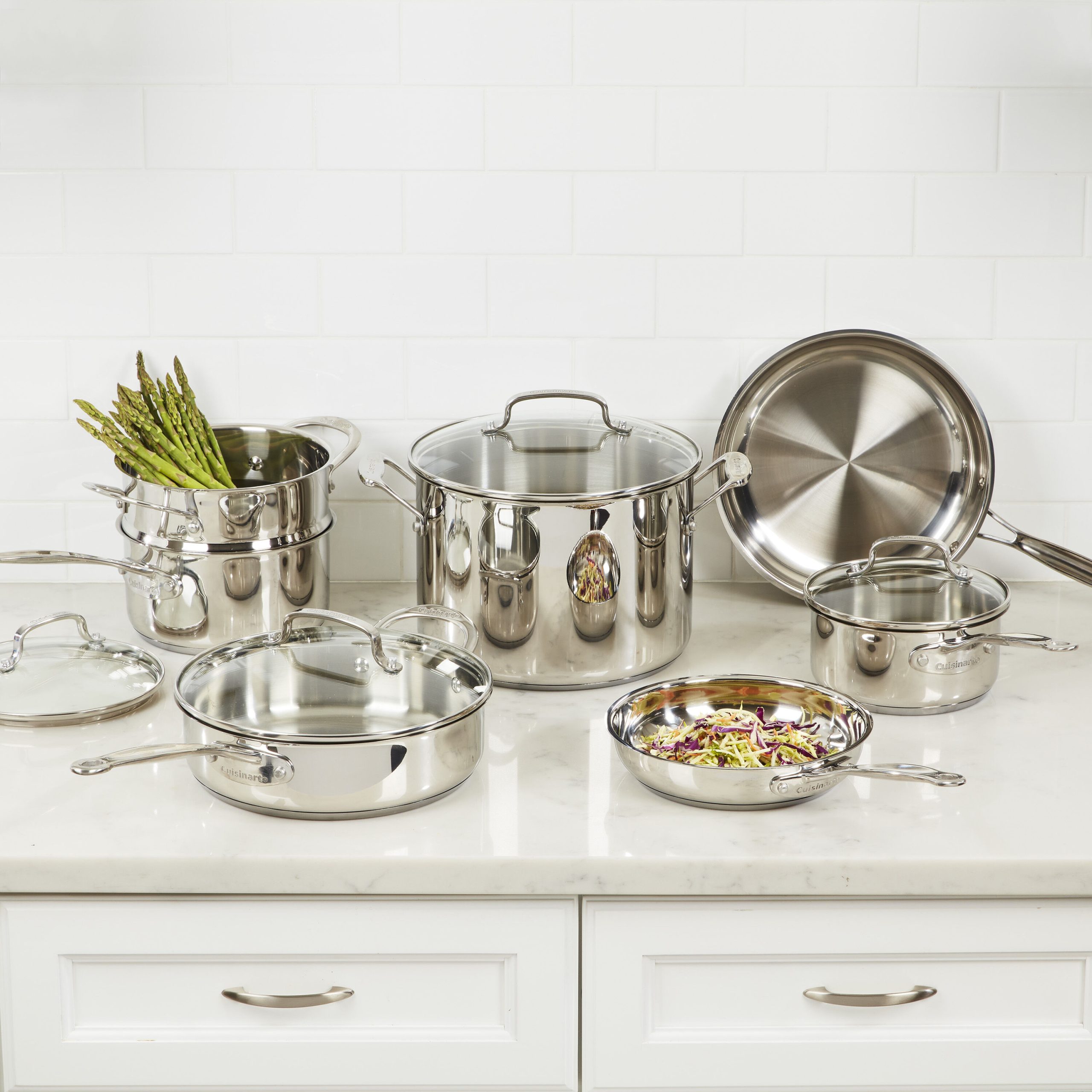 Chef's Classic™ Stainless 11 Piece Set - Image 2