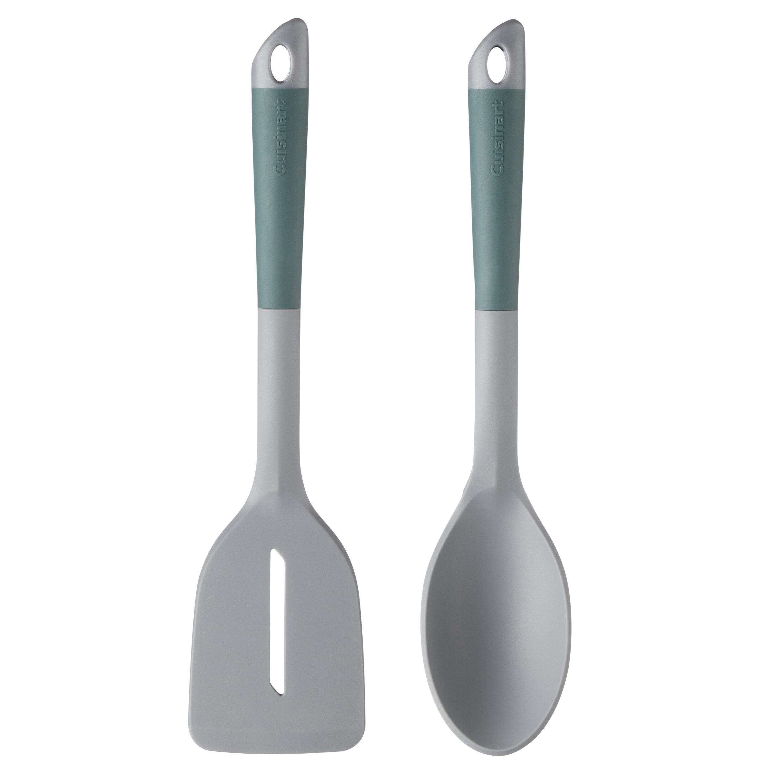 FlexTouch 2pc Tool Set: Slotted Turner & Solid Spoon - Image 2