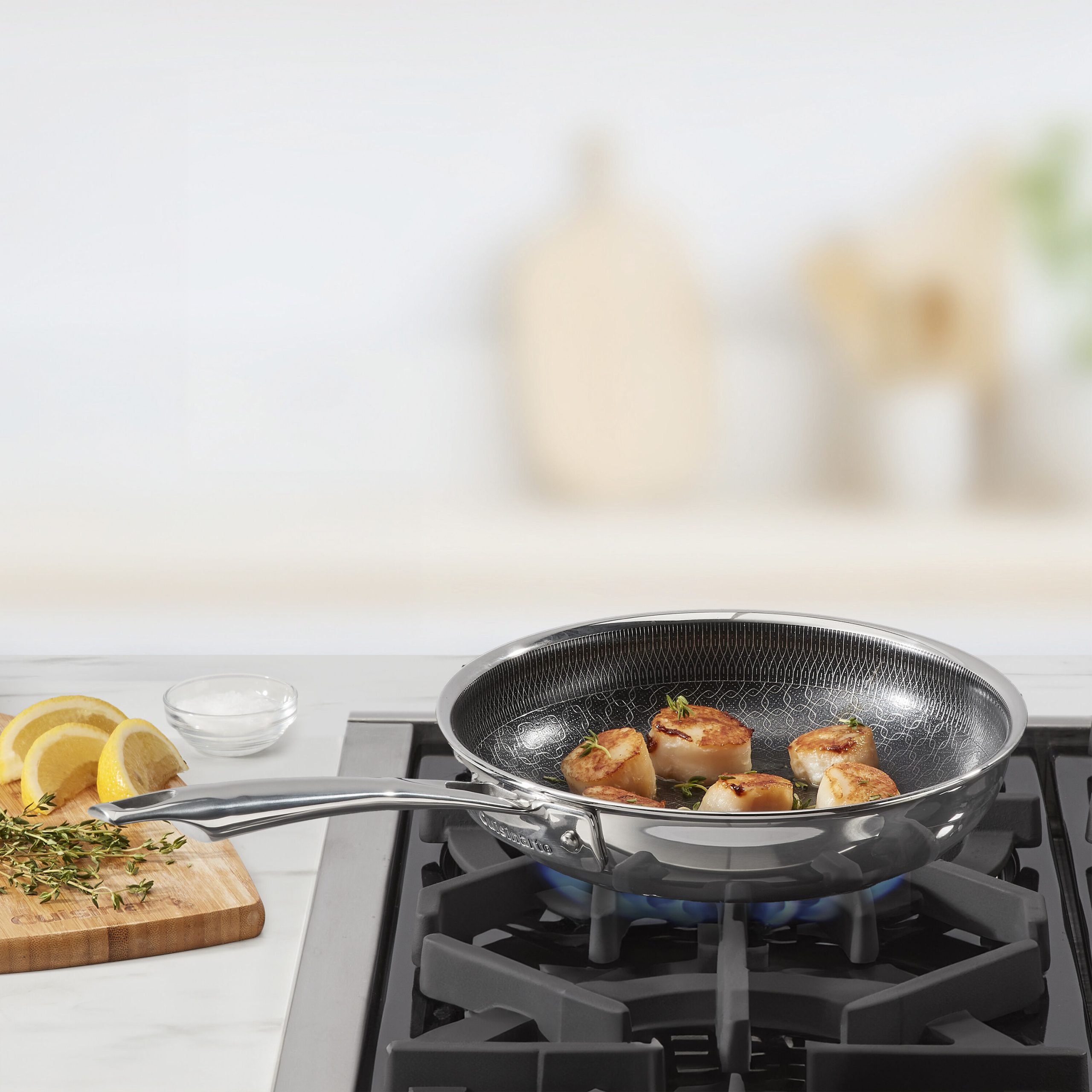FusionElite+™ Hybrid Tri-Ply Stainless Steel 8" Skillet - Image 2