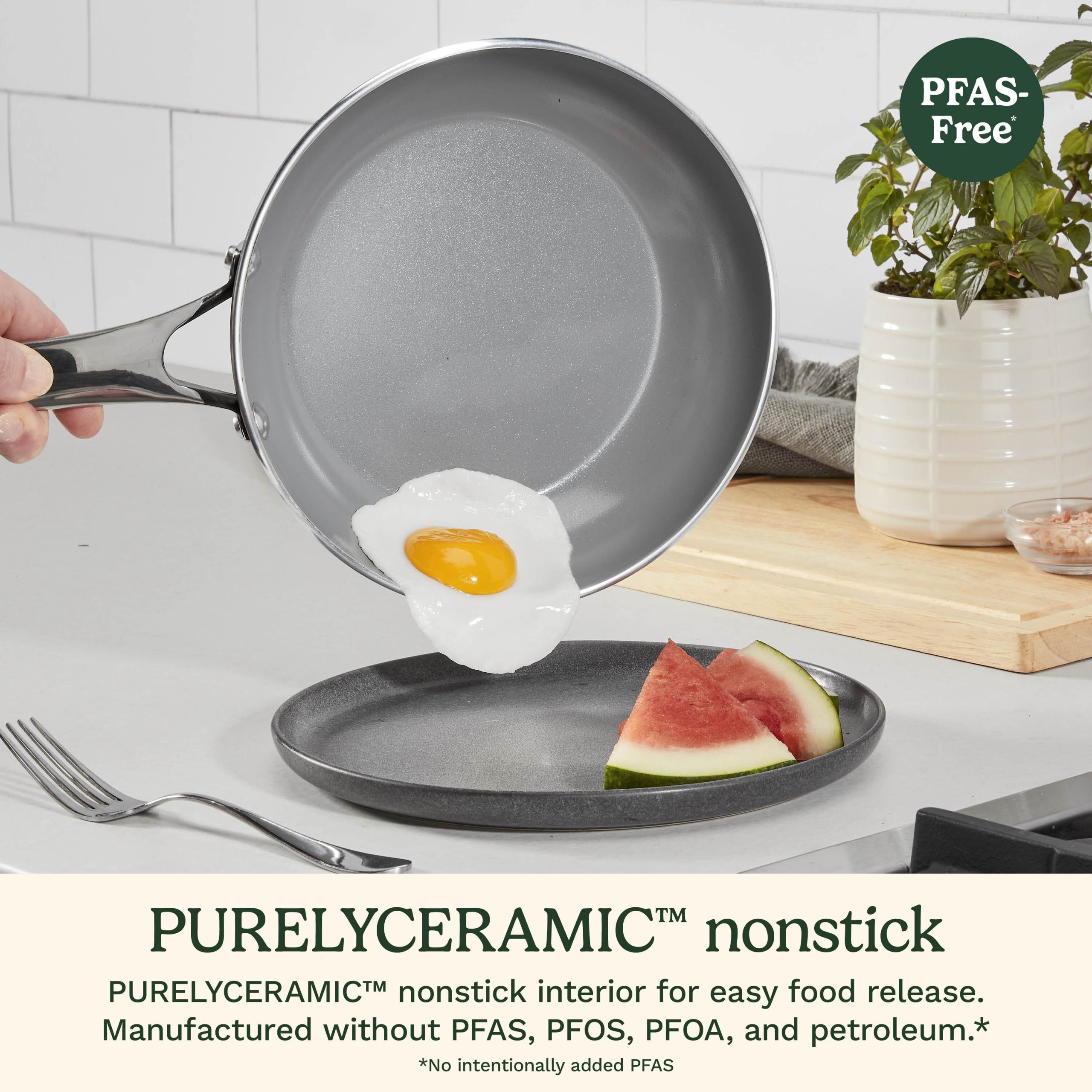 11-Pc Color Impressions Ceramic Nonstick Set - Image 3