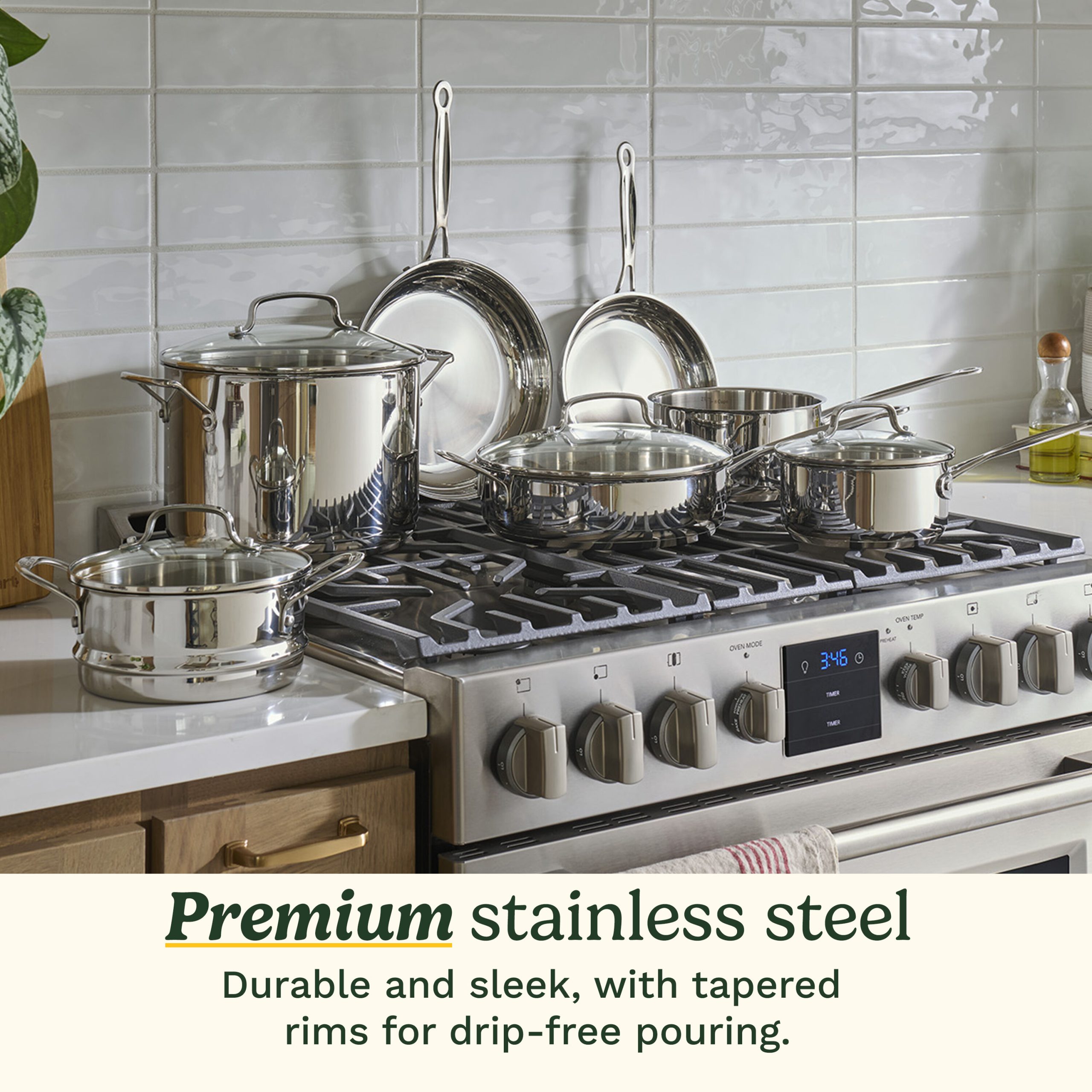 Chef's Classic™ Stainless 11 Piece Set - Image 3