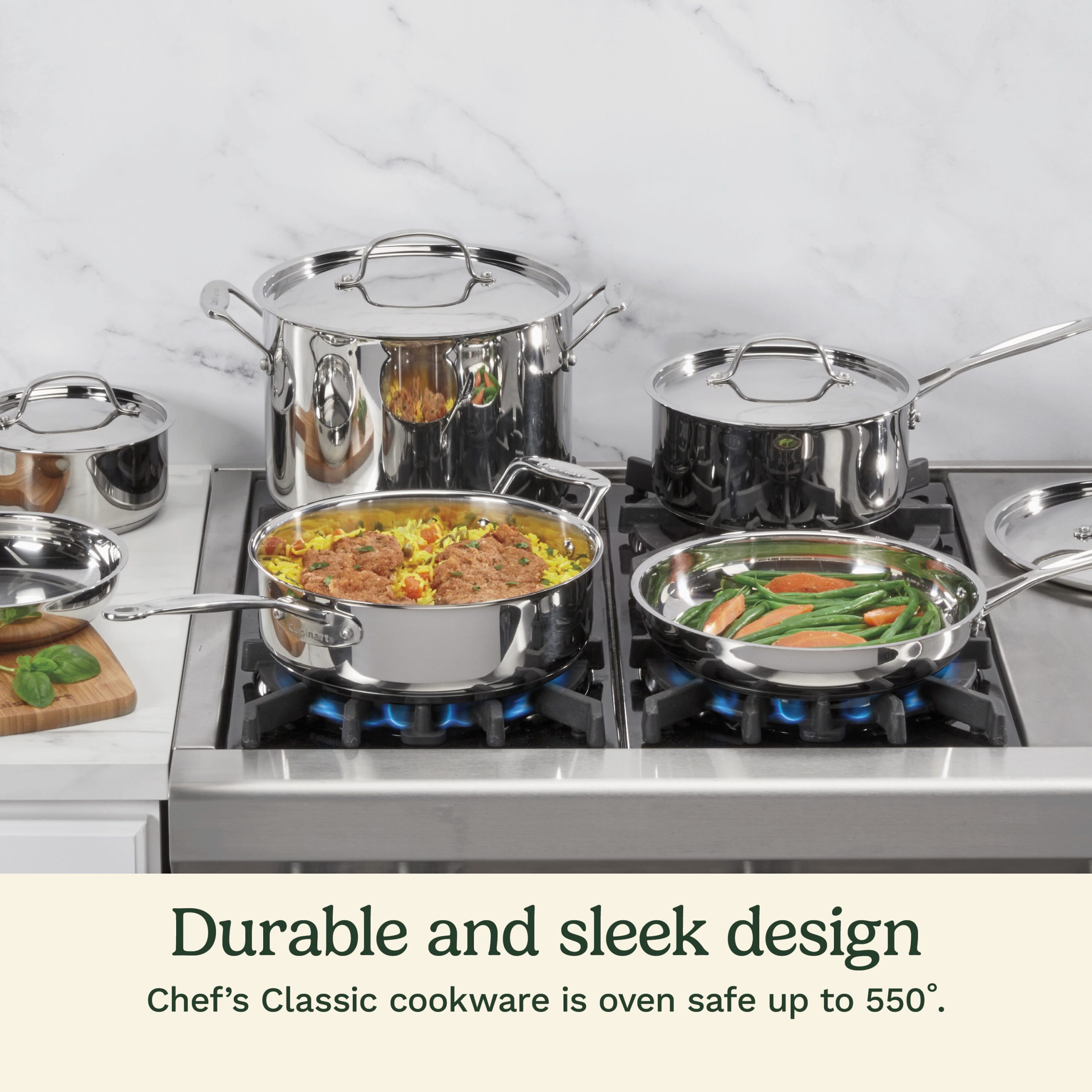 Chef's Classic™ Stainless 7 Piece Set - Image 3
