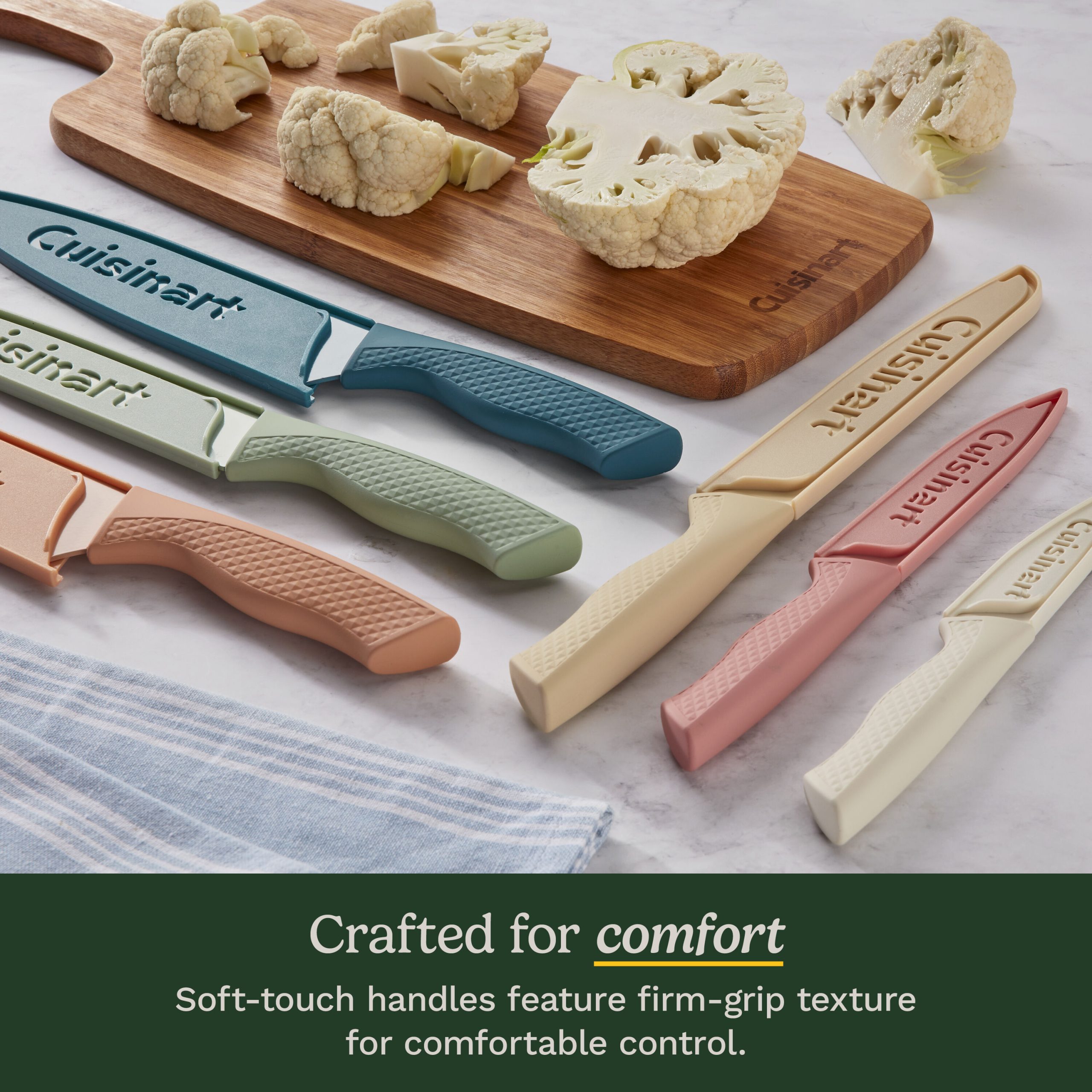 Advantage® 12-Piece Ceramic-Coated Knife Set - Image 3