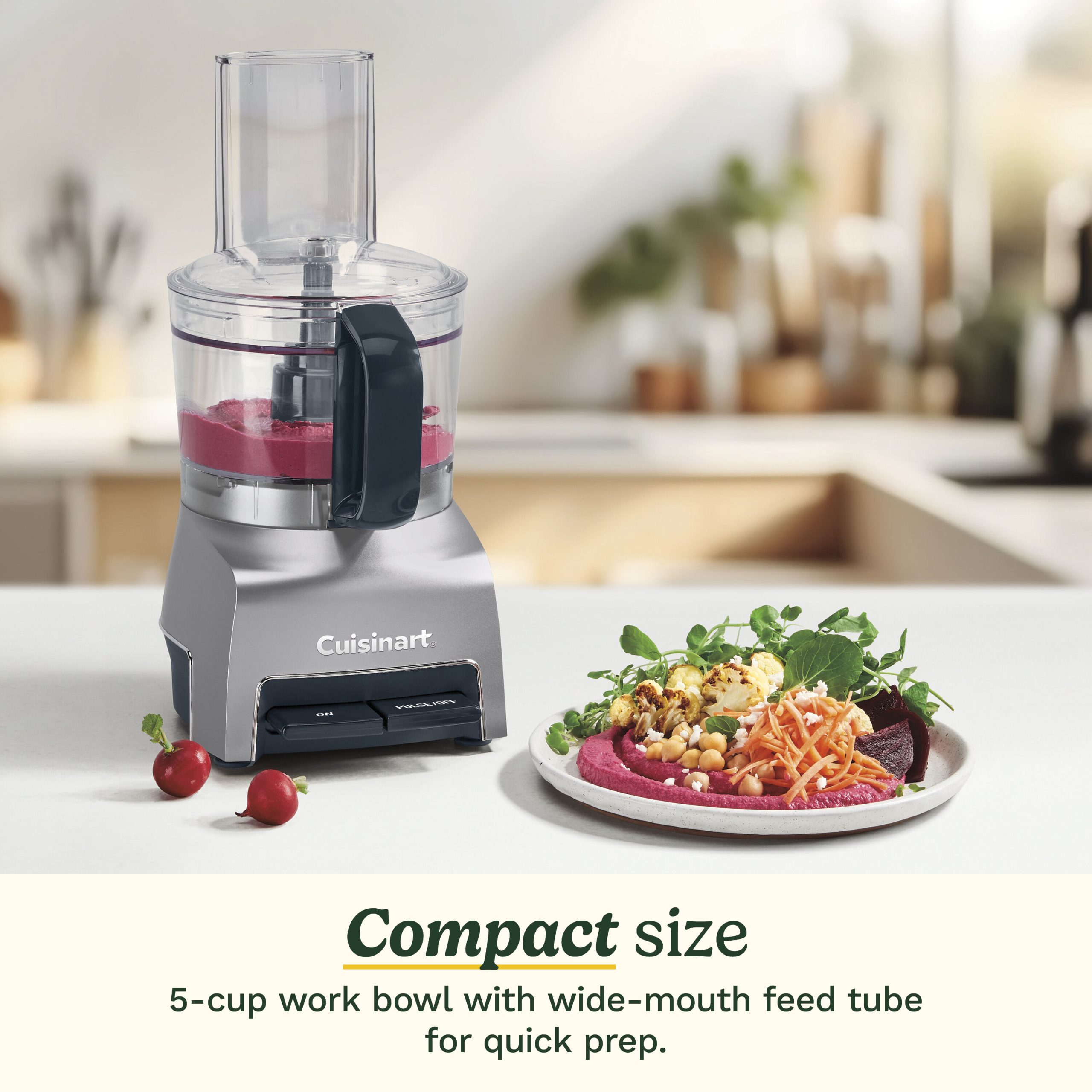 5-Cup Chop & Shred Food Processor - Image 3