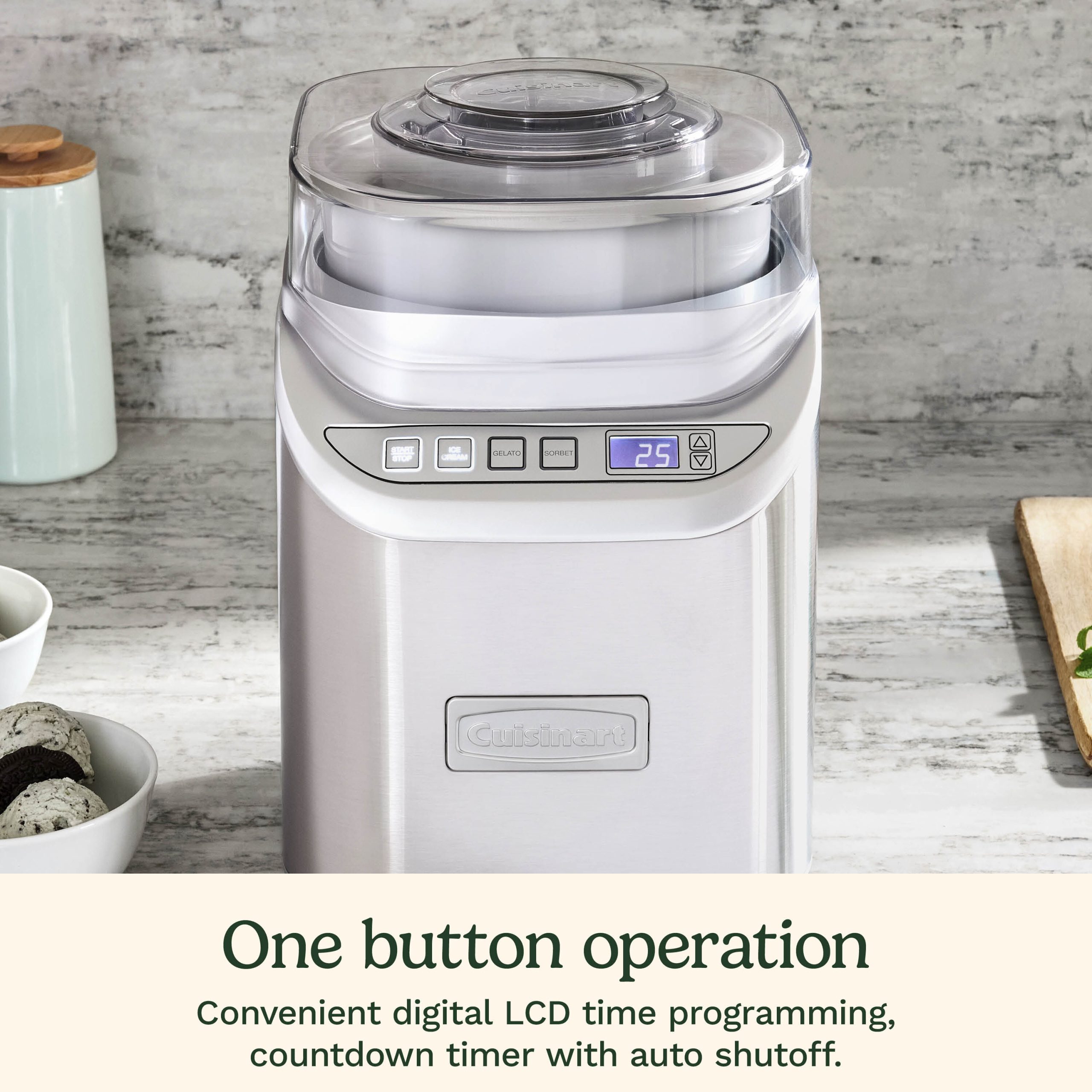 Cool Creations 2 Quart Ice Cream Maker - Image 3