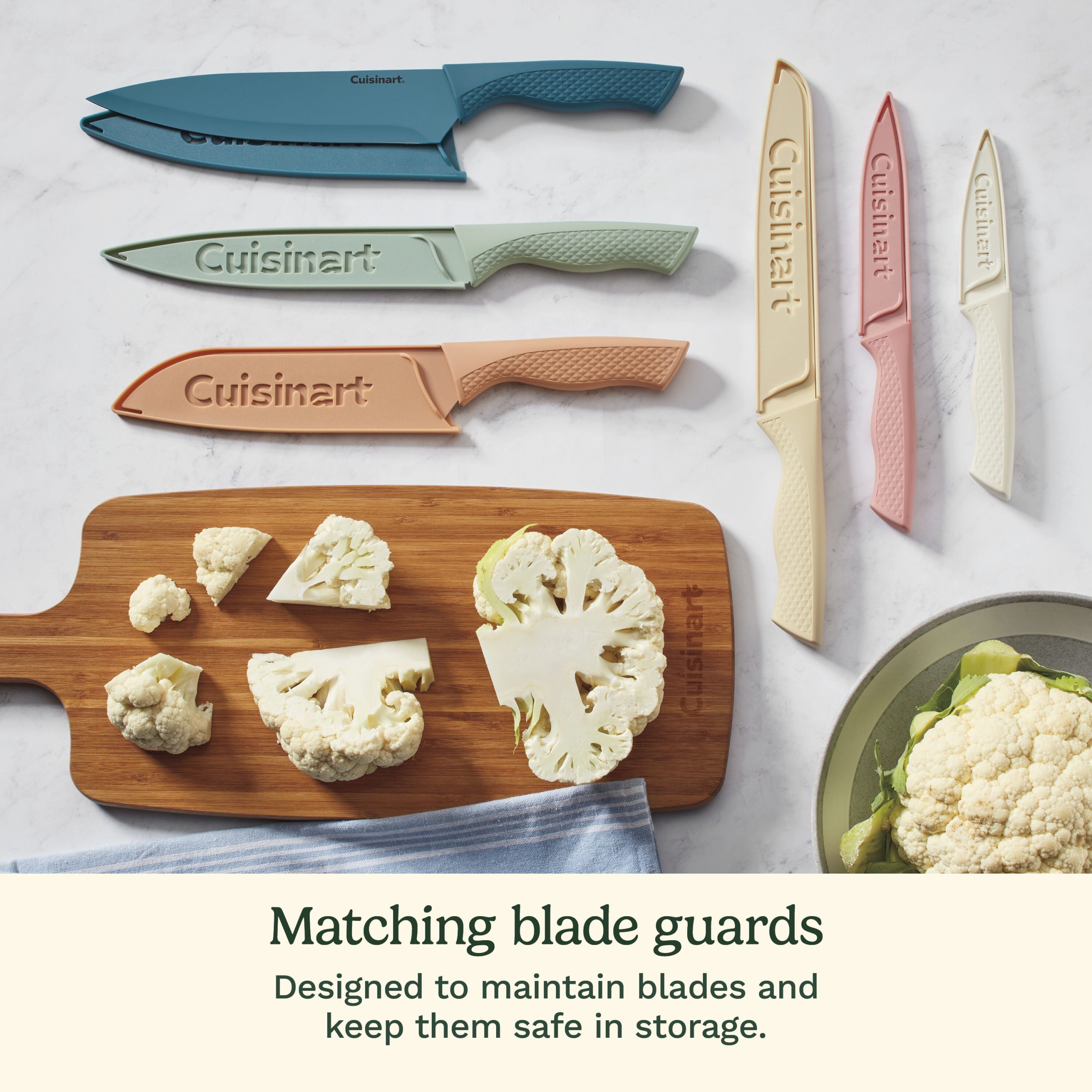 Advantage® 12-Piece Ceramic-Coated Knife Set - Image 4