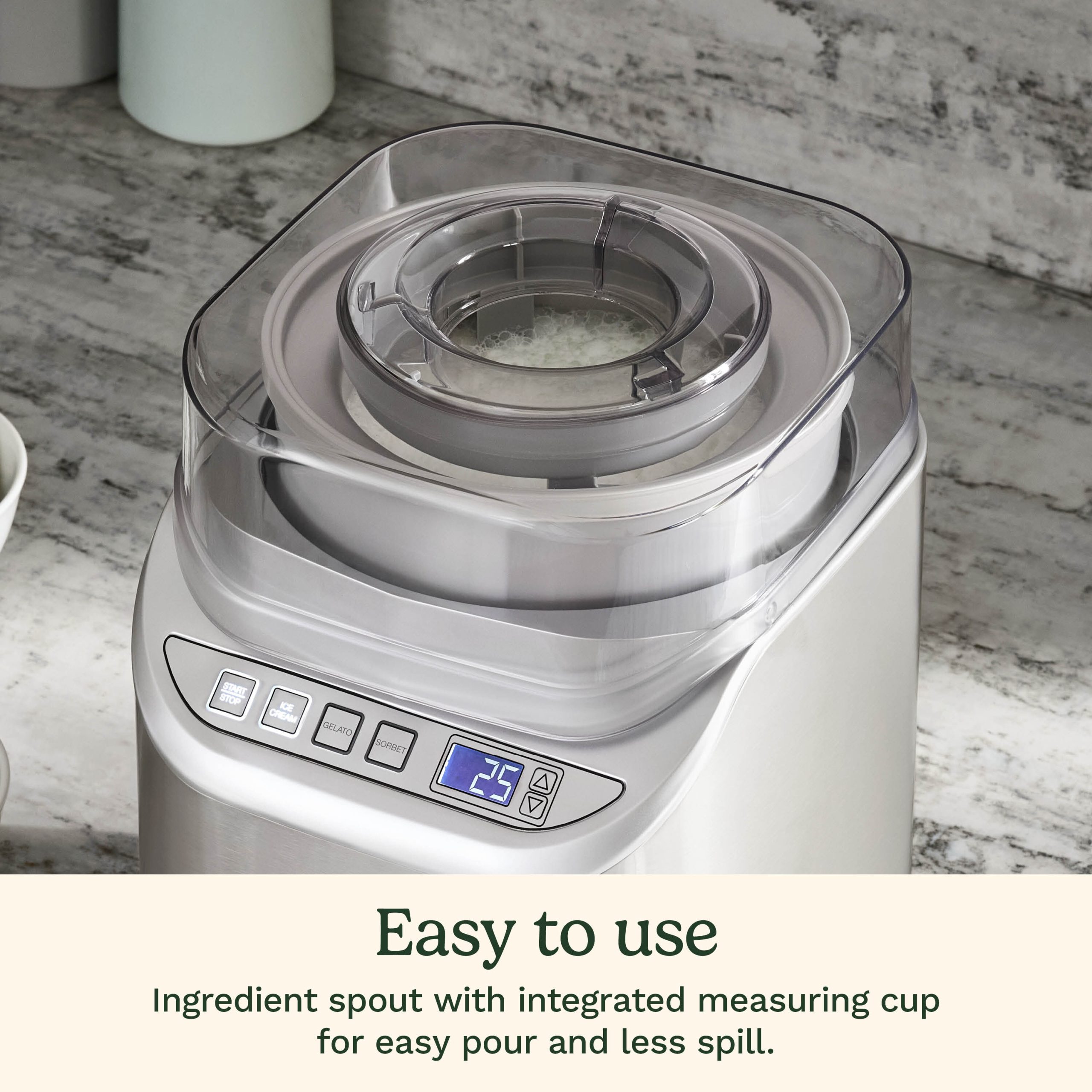 Cool Creations 2 Quart Ice Cream Maker - Image 5
