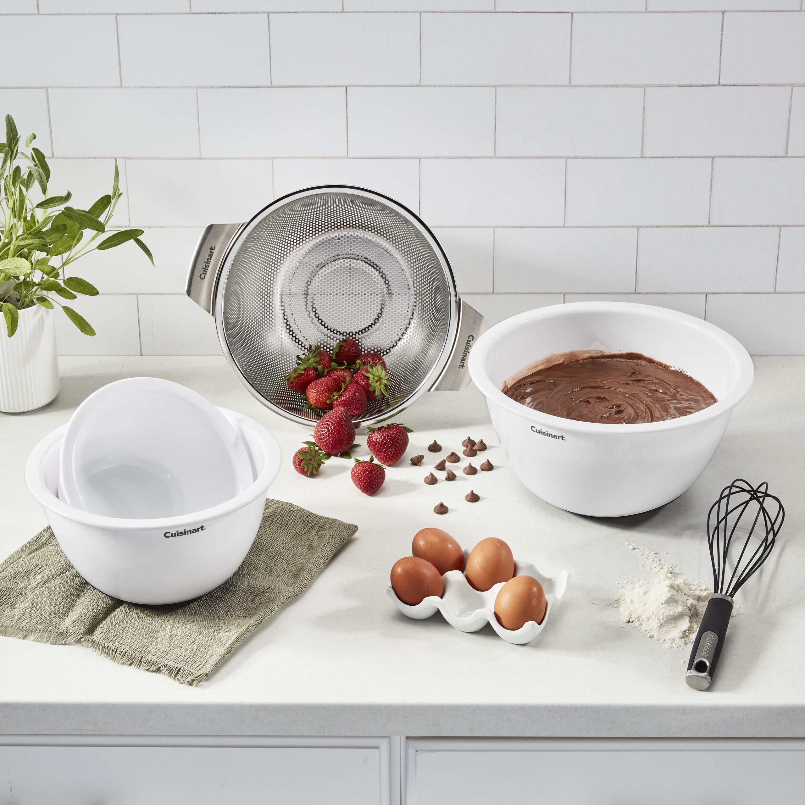 4-Pc Mixing Bowl & Colander Set - Image 6