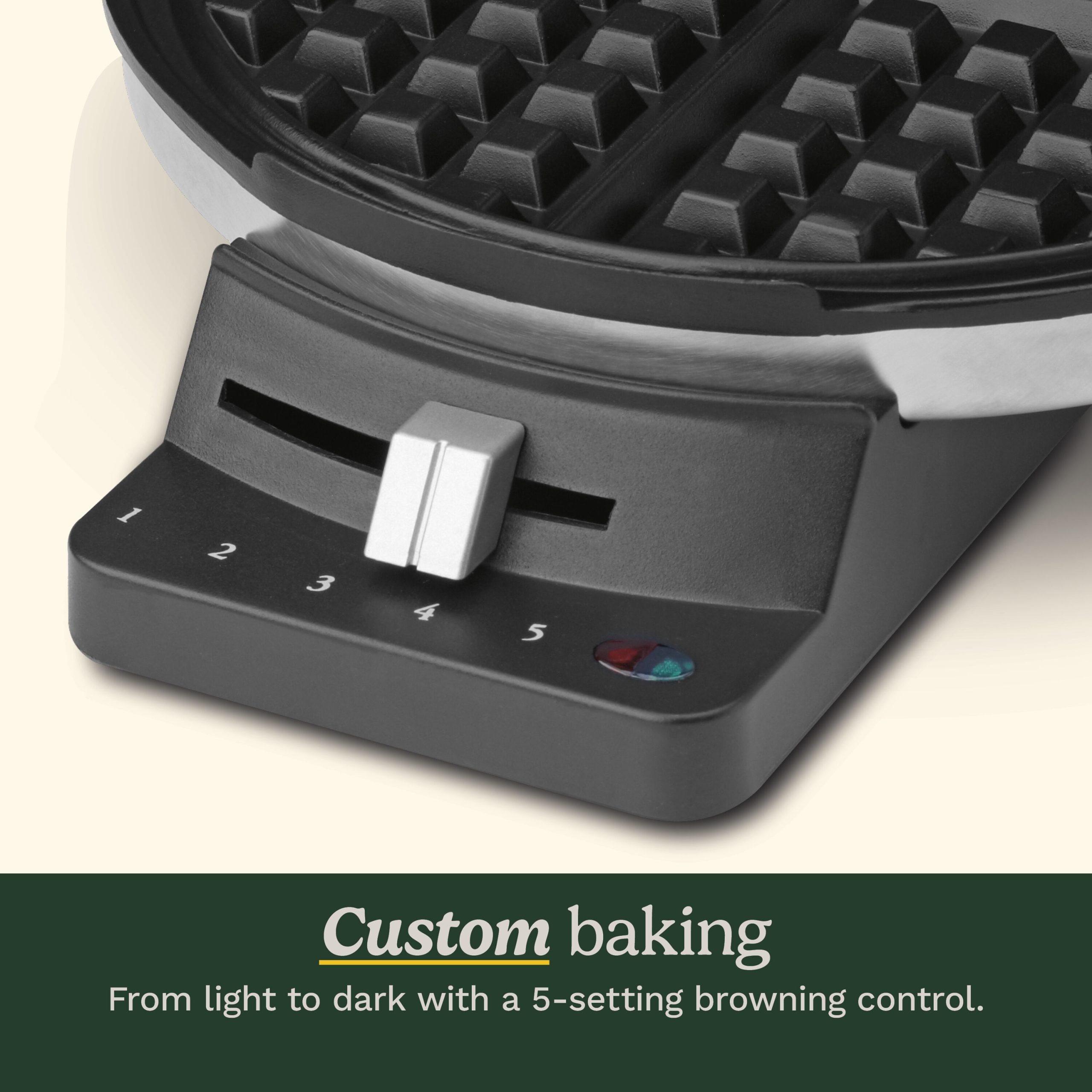 Round Classic Waffle Maker - Image 6