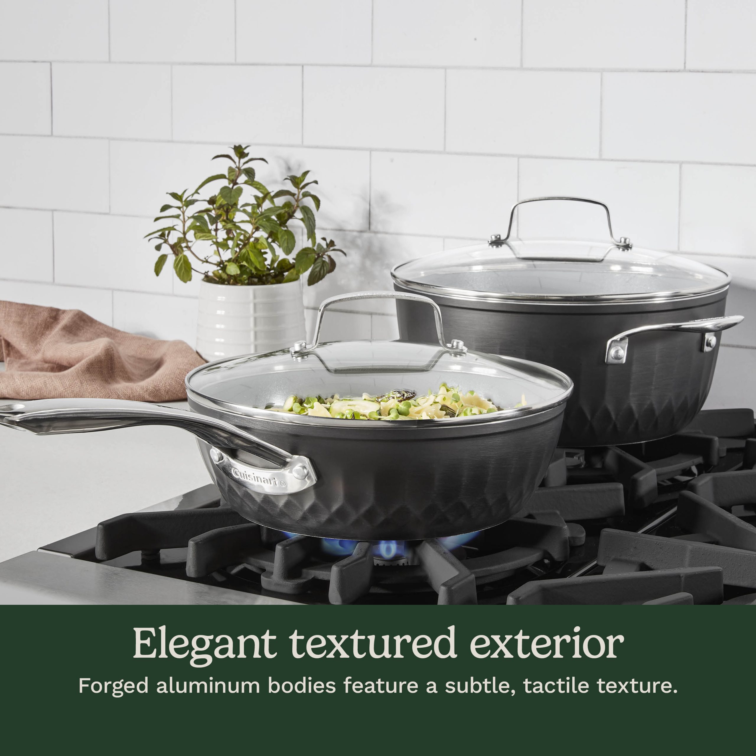 11-Pc Color Impressions Ceramic Nonstick Set - Image 7