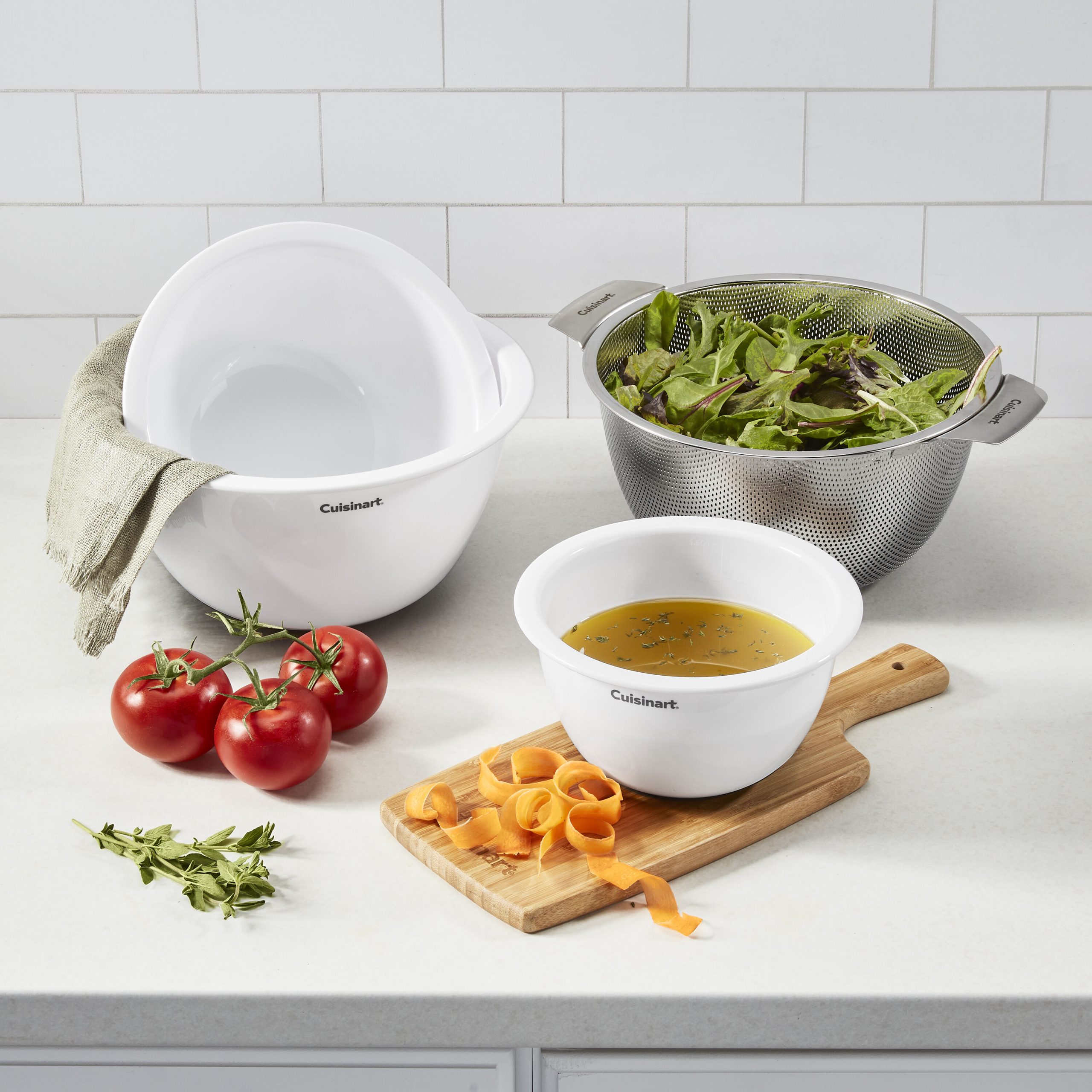 4-Pc Mixing Bowl & Colander Set - Image 7
