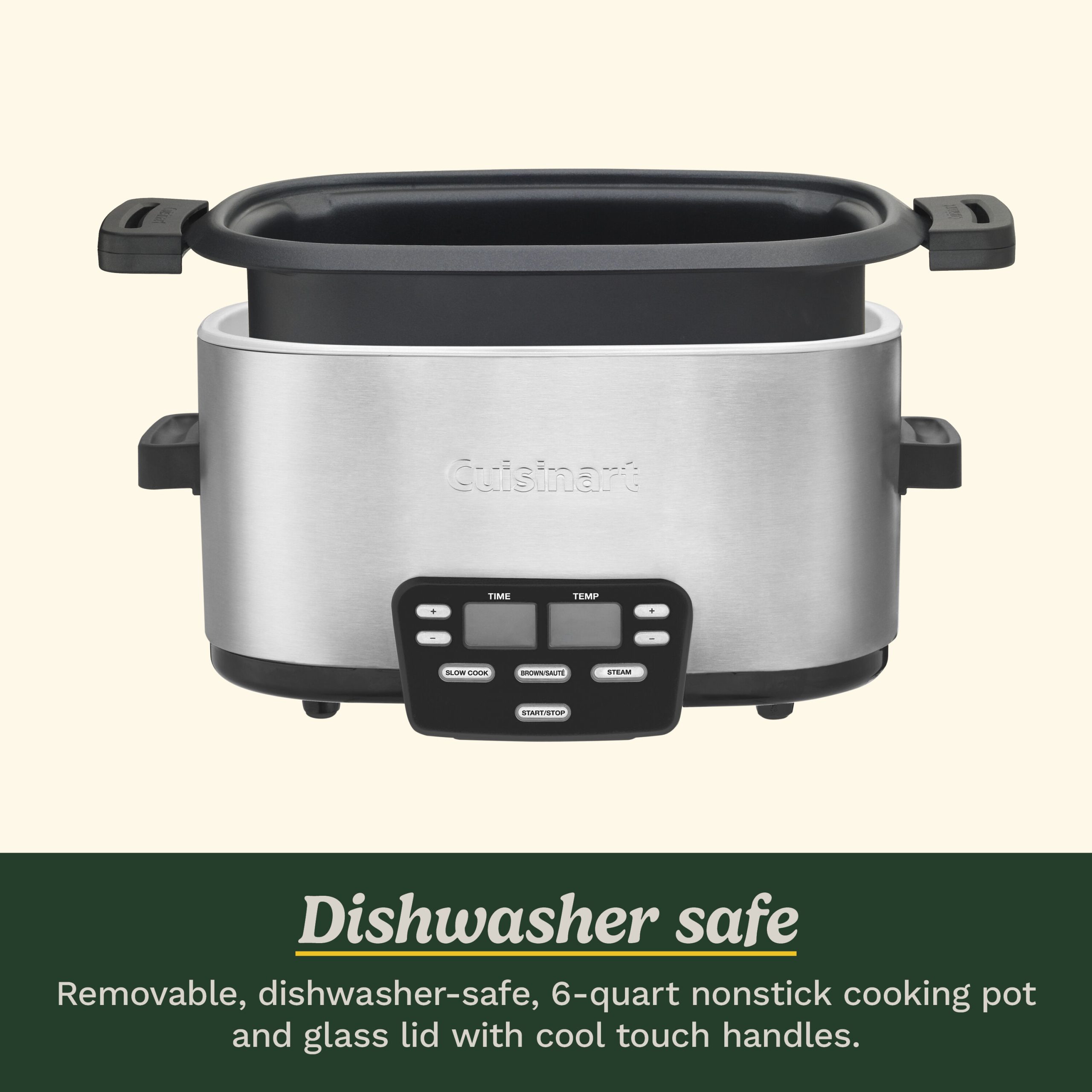 Discontinued 6 Quart 3-in-1 Cook Central® Multicooker - Image 7