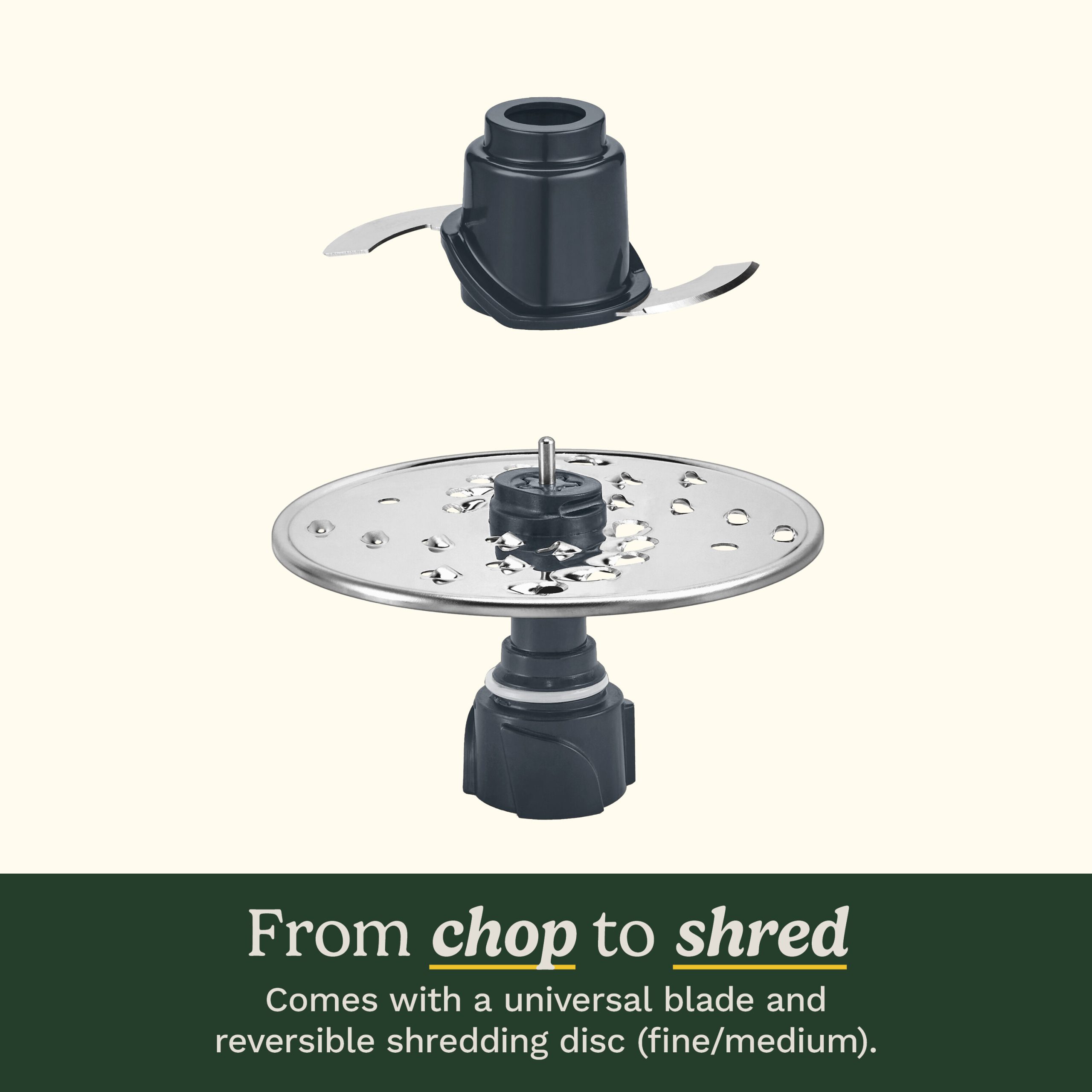 5-Cup Chop & Shred Food Processor - Image 8