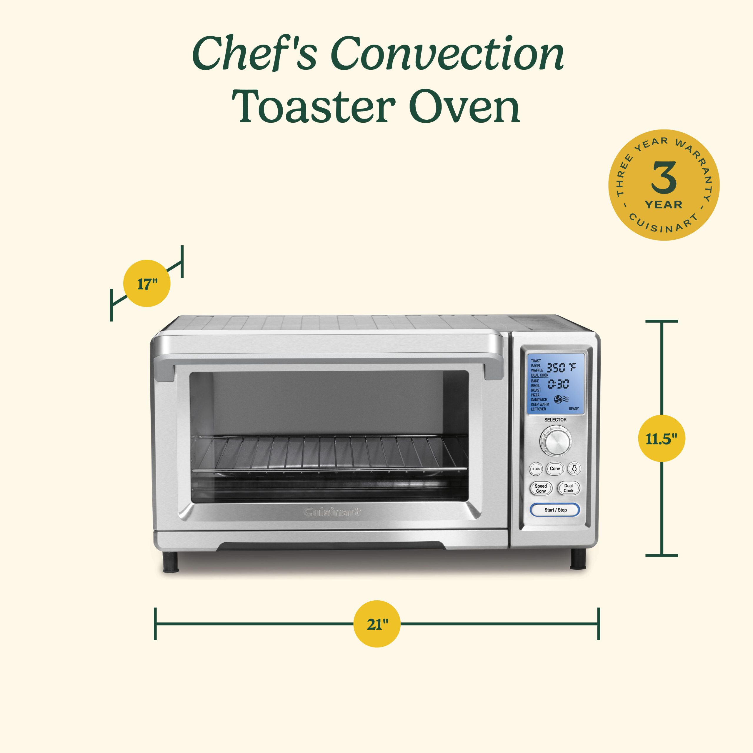 Chef’s Convection Toaster Oven - Image 8