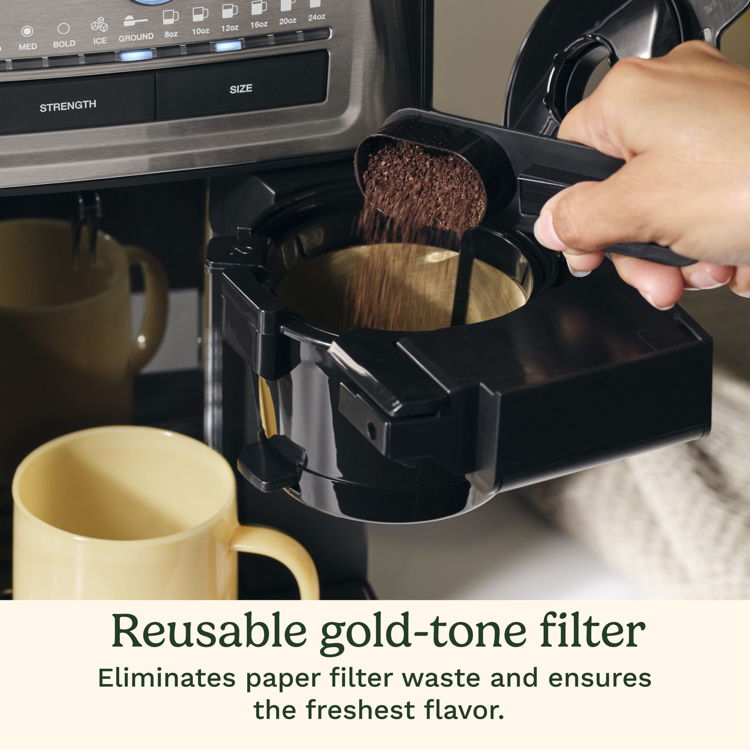 Grind & Brew Single Serve Coffee Maker - Image 8