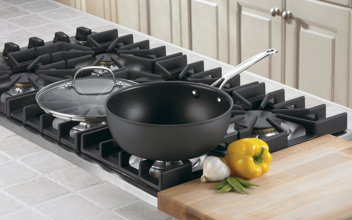 3 Quart Chef's Pan with Cover - Image 2