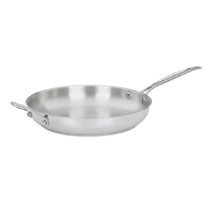 Chef's Classic™ Stainless 12'' Skillet with Helper Handle