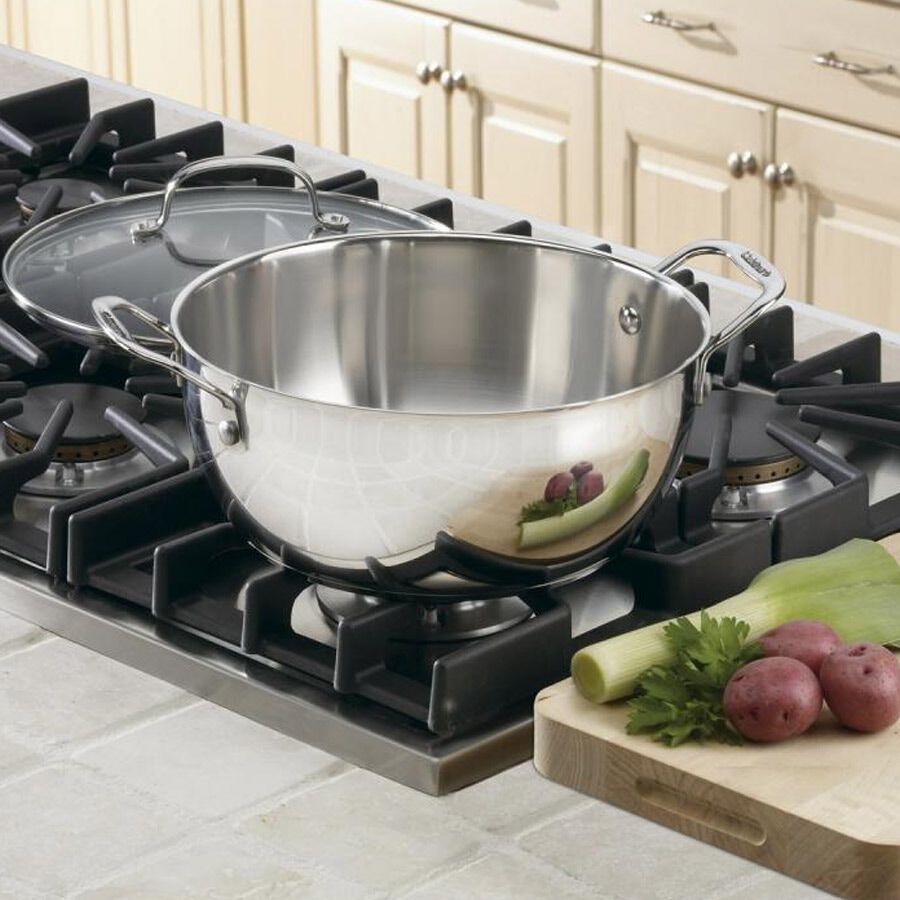 Chef's Classic™ Stainless 5.5 Quart Multi-Purpose Pan - Image 2