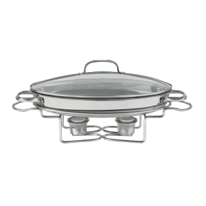 Classic Entertaining Collection 13.5" Oval Buffet Server