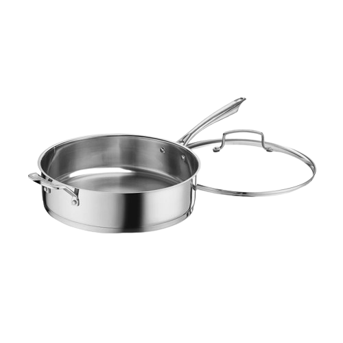 Professional Series™ Cookware 6 Quart Sauté Pan with Helper Handle & Cover