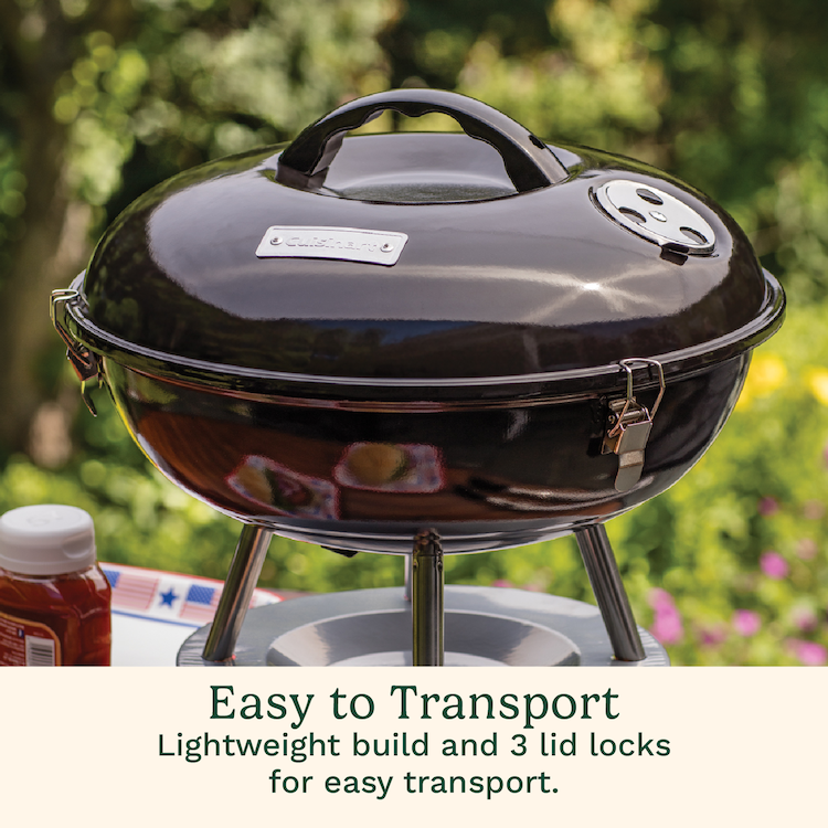 14" Portable Charcoal Grill - Image 4