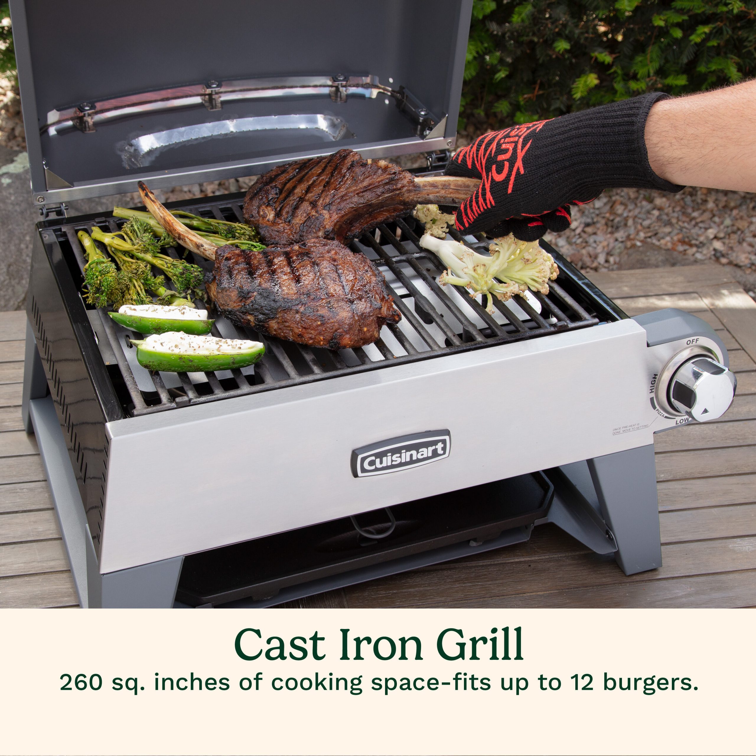 3-in-1 Grill, Griddle & Pizza Oven - Image 3