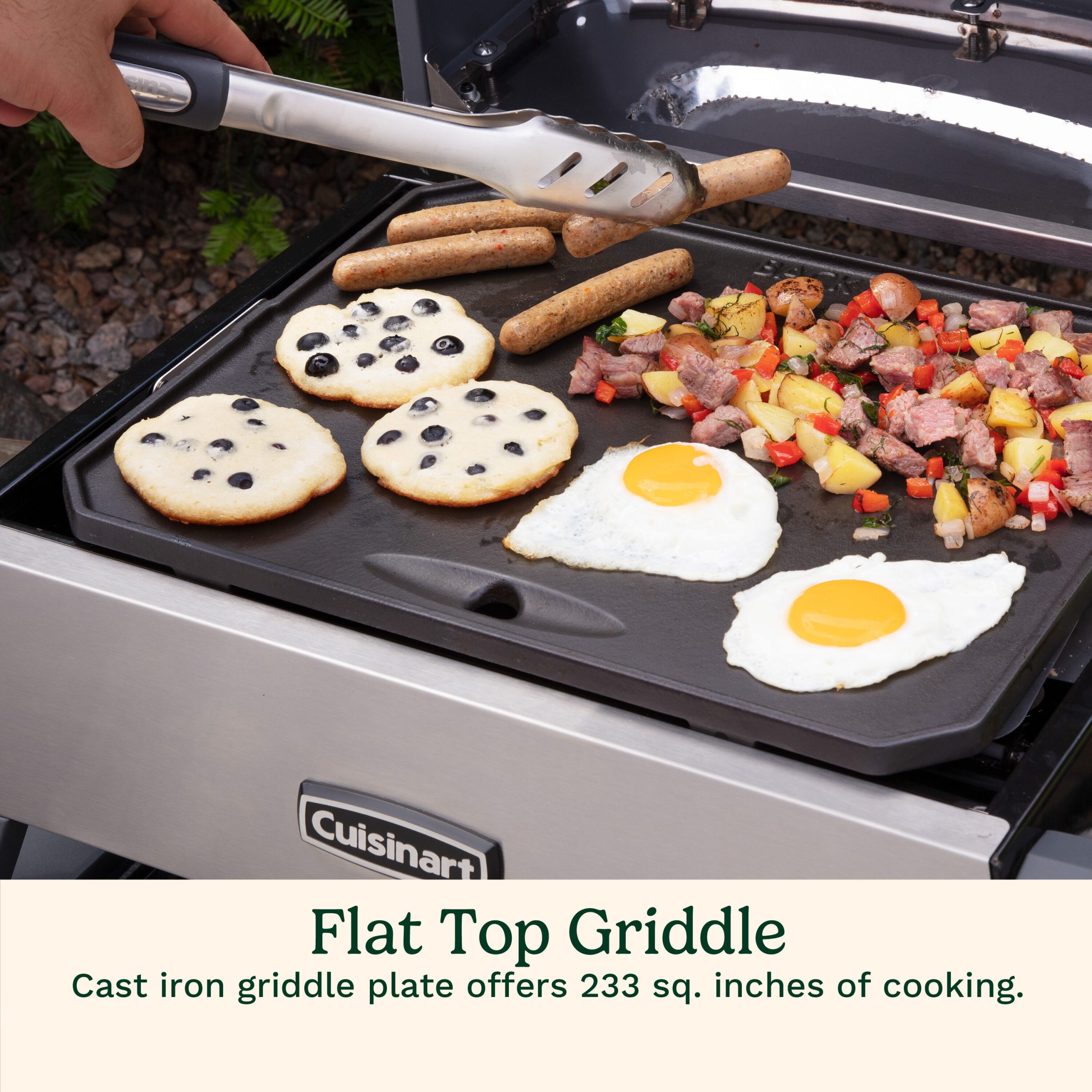3-in-1 Grill, Griddle & Pizza Oven - Image 4