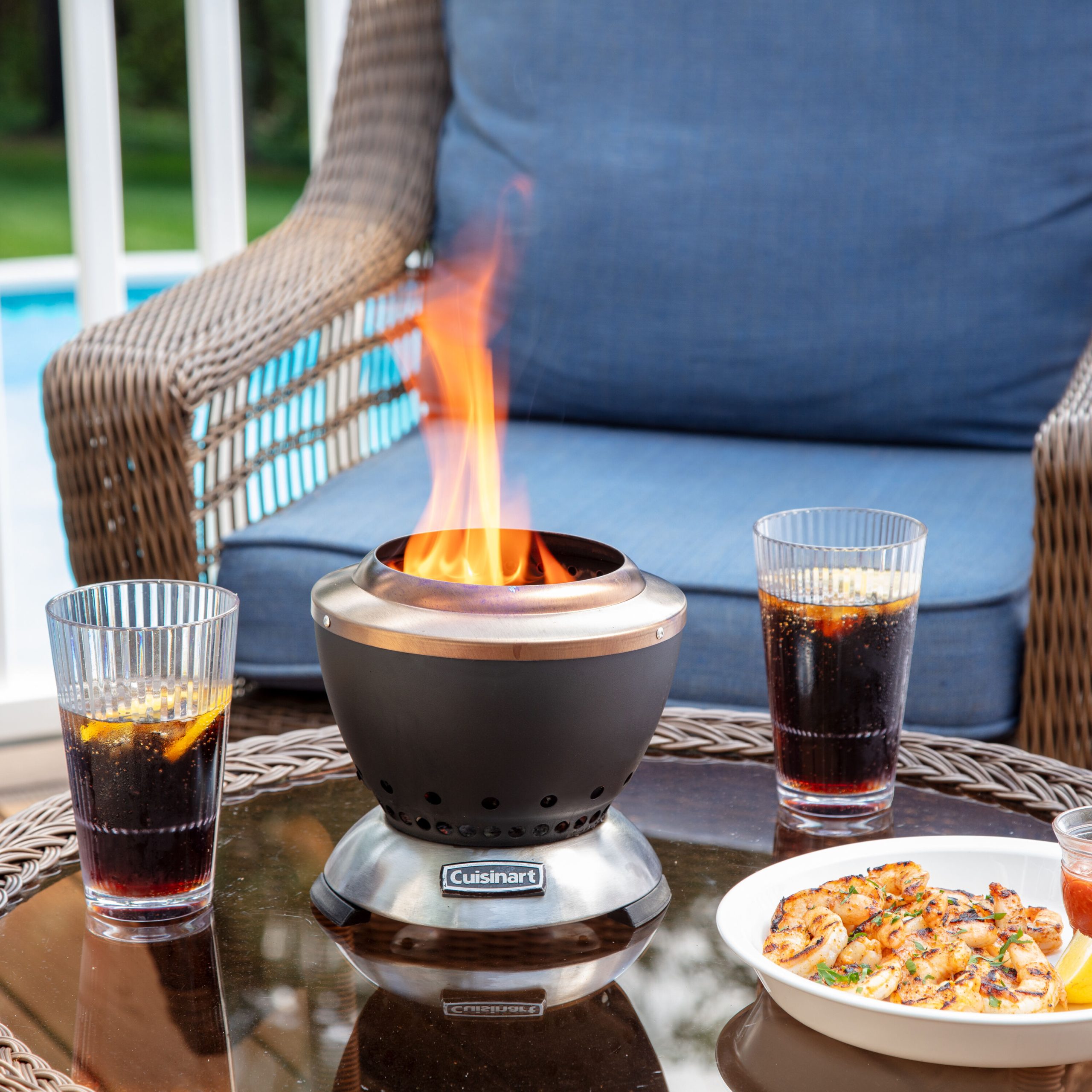 7.5” Cleanburn Smokeless Tabletop Fire Pit - Image 11