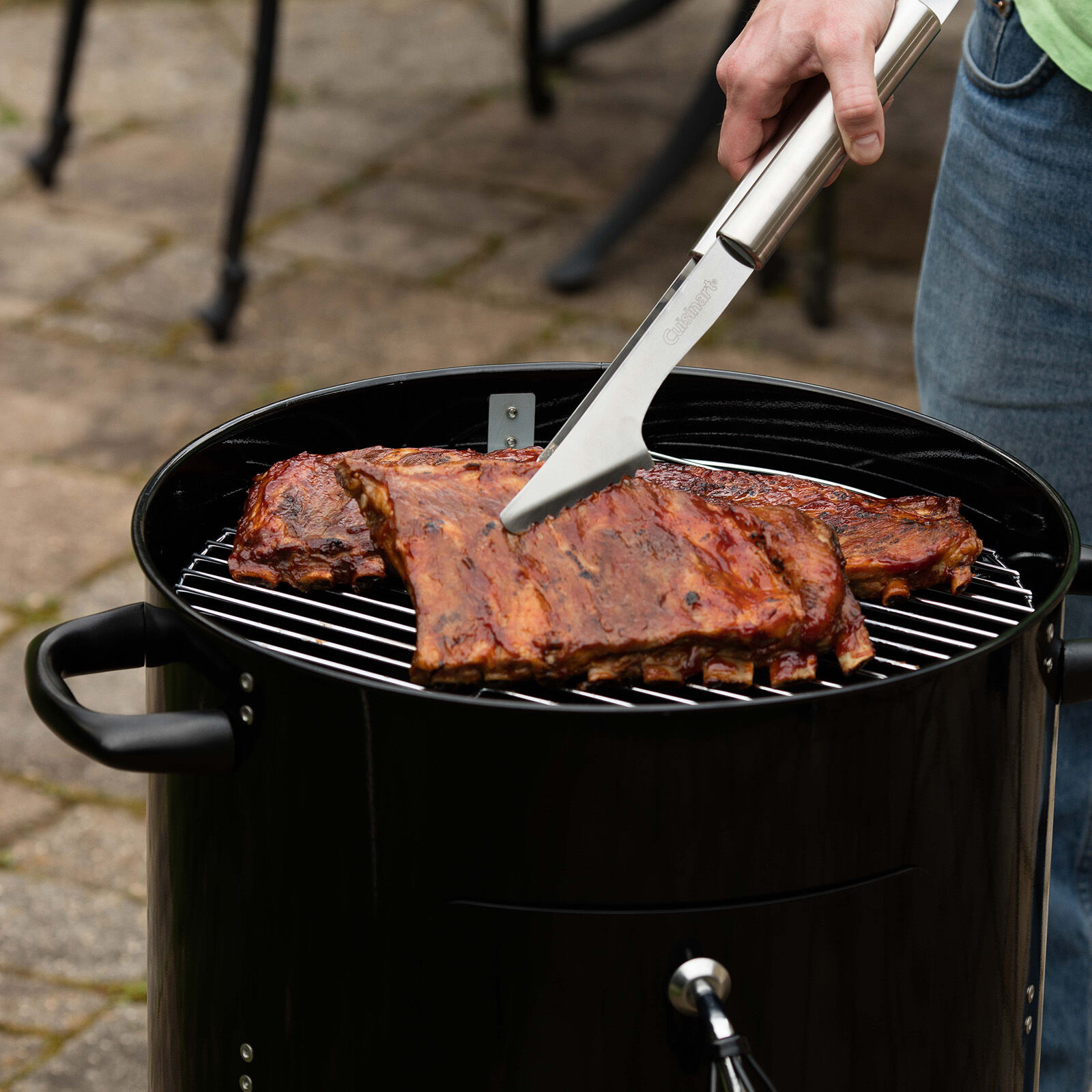 16" Vertical Charcoal Smoker - Image 6
