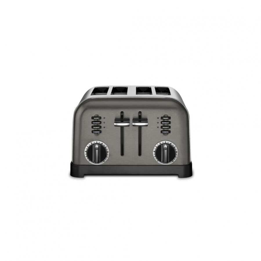 4 Slice Metal Classic Toaster - Image 3