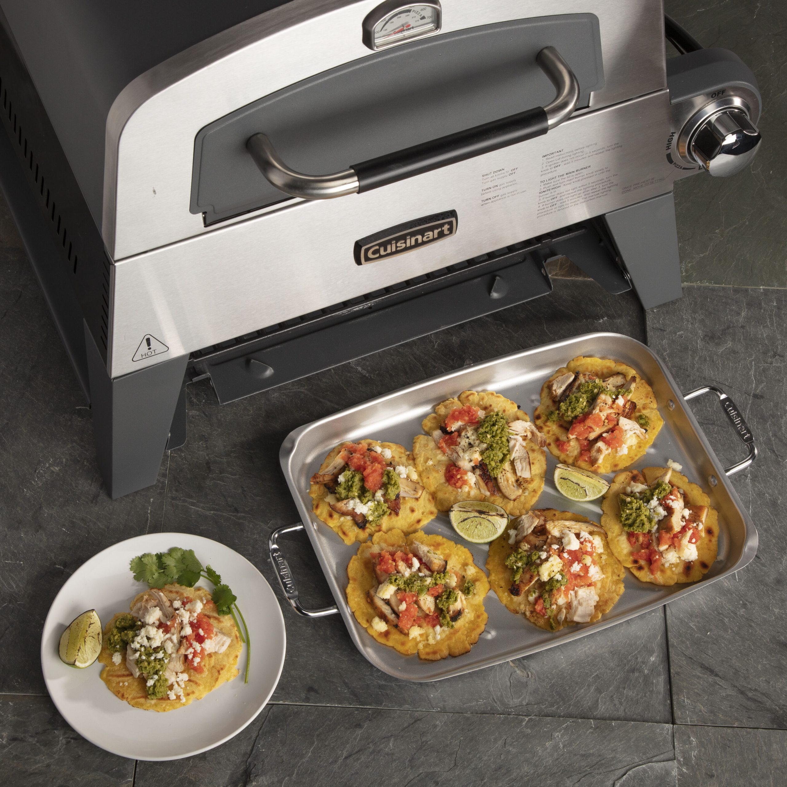 3-in-1 Grill, Griddle & Pizza Oven - Image 8