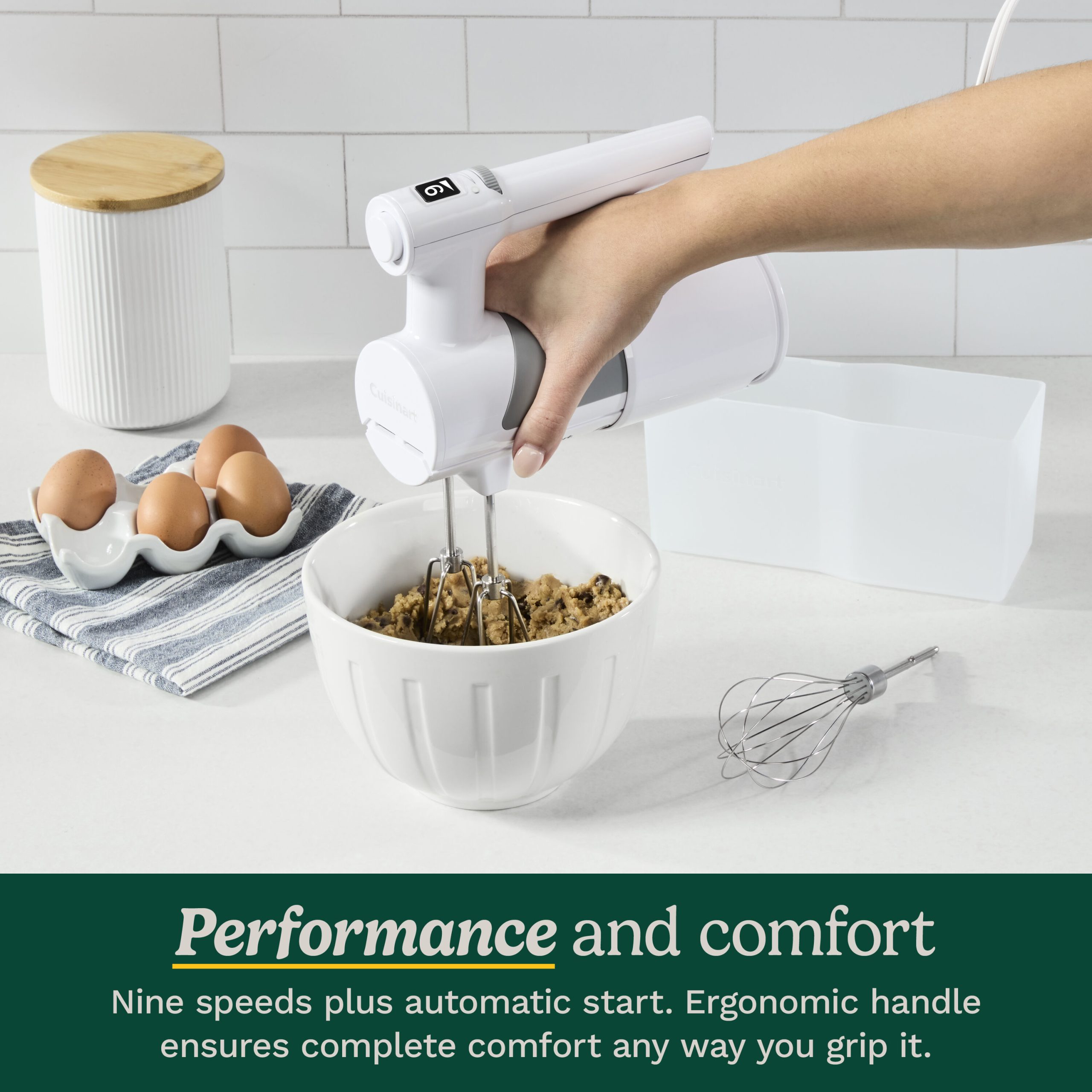9 Speed Hand Mixer with Storage Case - Image 5