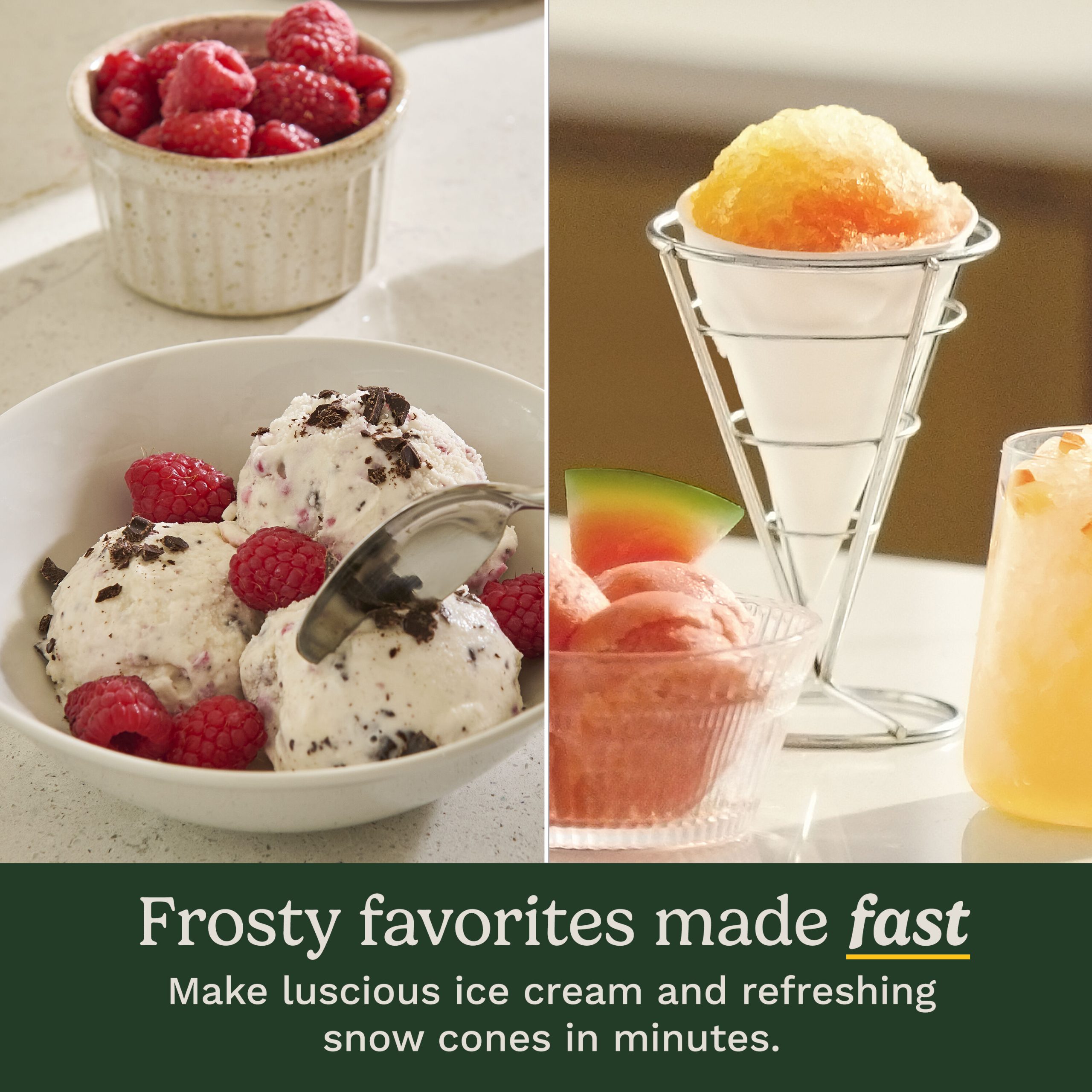 Cool Combo Ice Cream Maker and Snow Cone Machine - Image 3