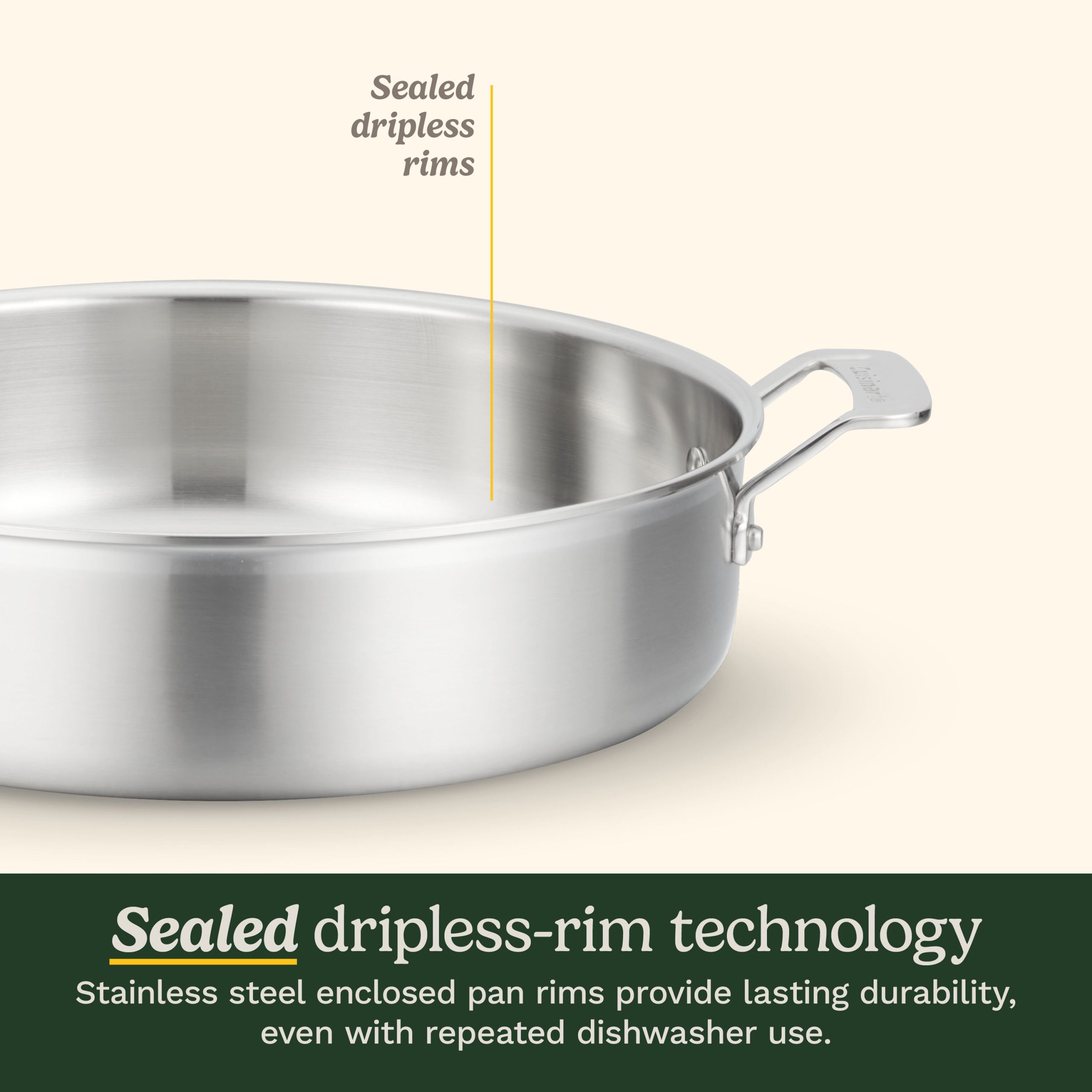 MultiClad Pro Triple Ply Stainless Cookware 12 Piece Set - Image 6