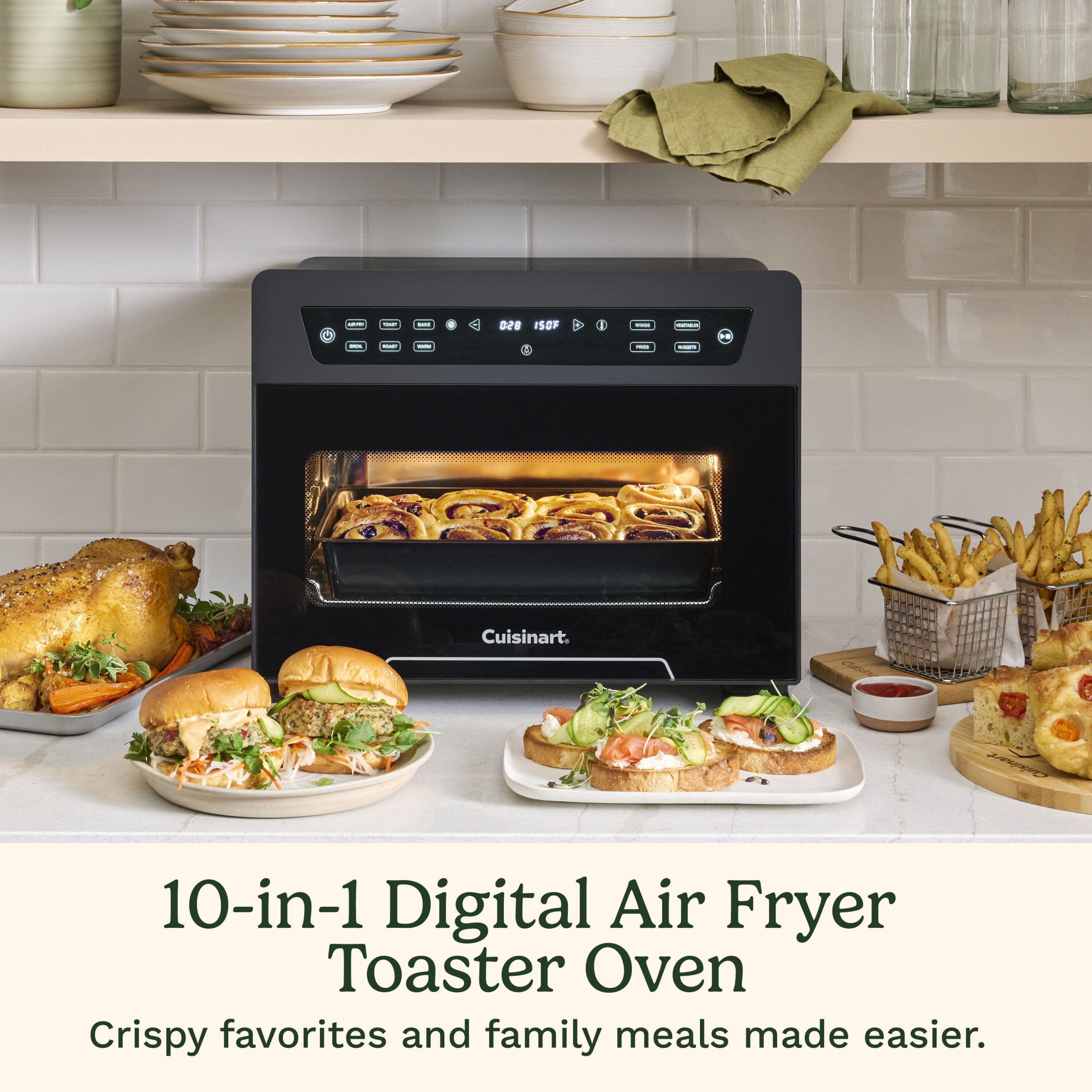 10-in-1 Digital Toaster Oven Air Fryer - Image 2