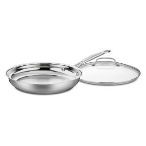Chef's Classic™ Stainless 12" Skillet with Cover