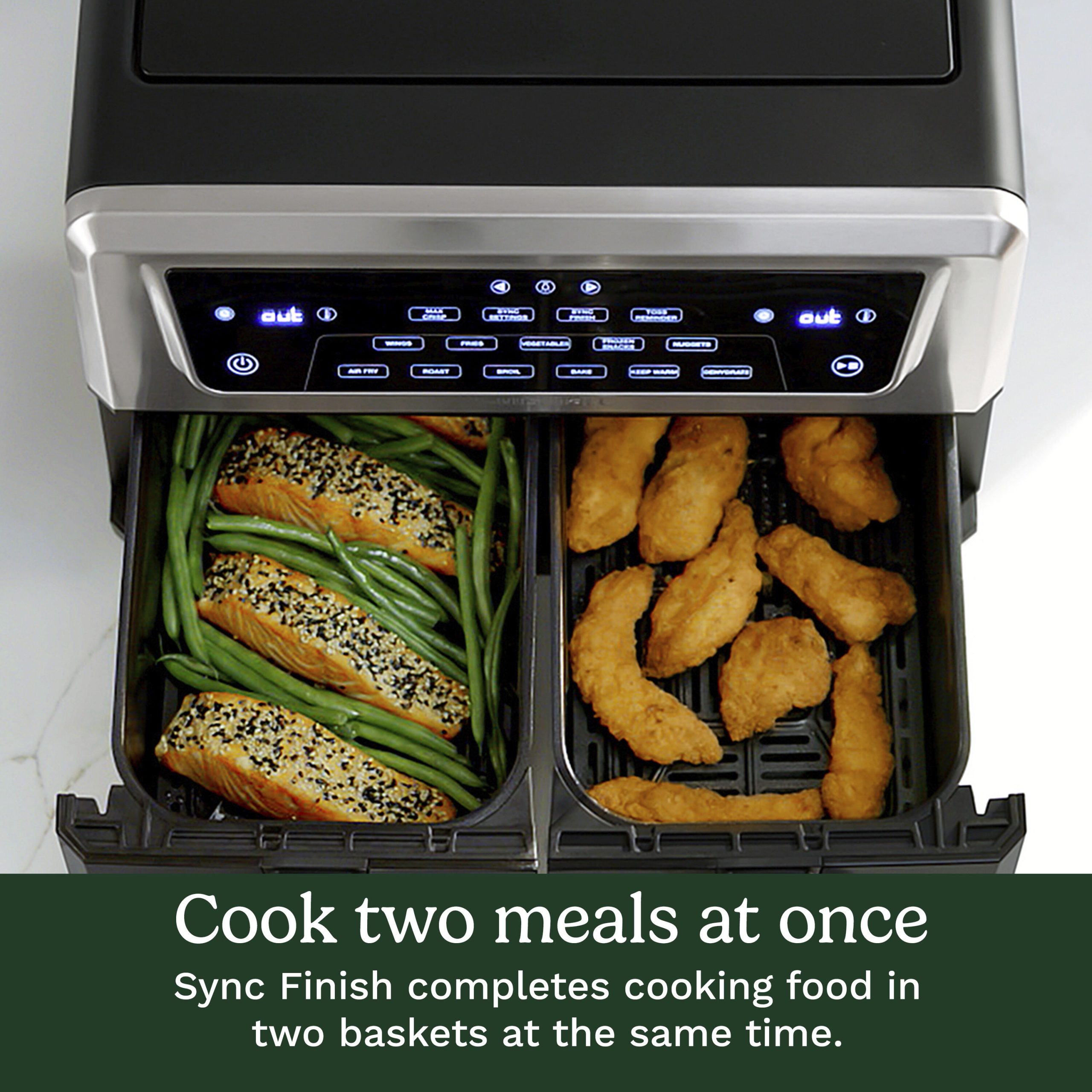 11-qt Dual Basket Air Fryer Pro - Image 7