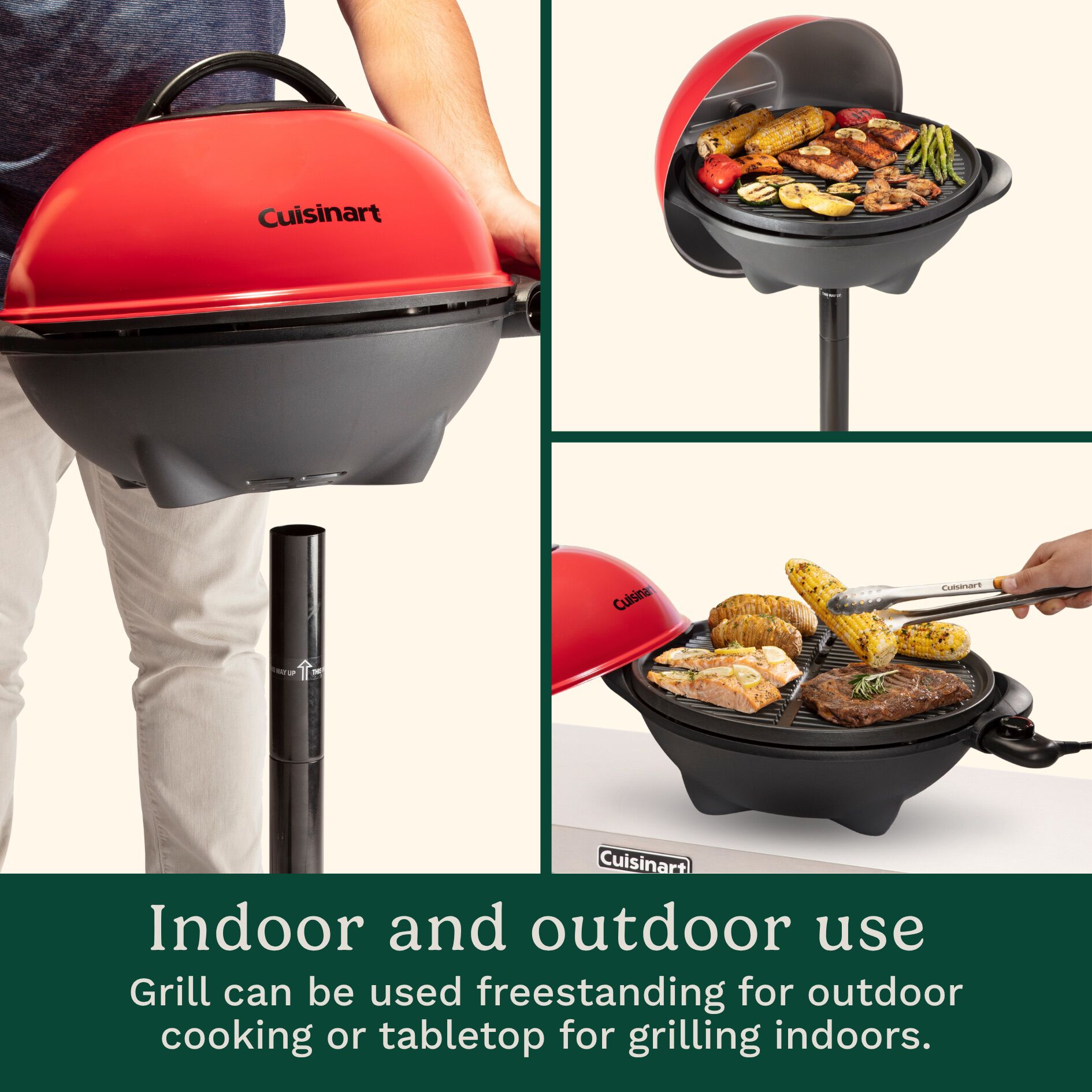 2-in-1 Indoor/Outdoor Electric Grill - Image 3