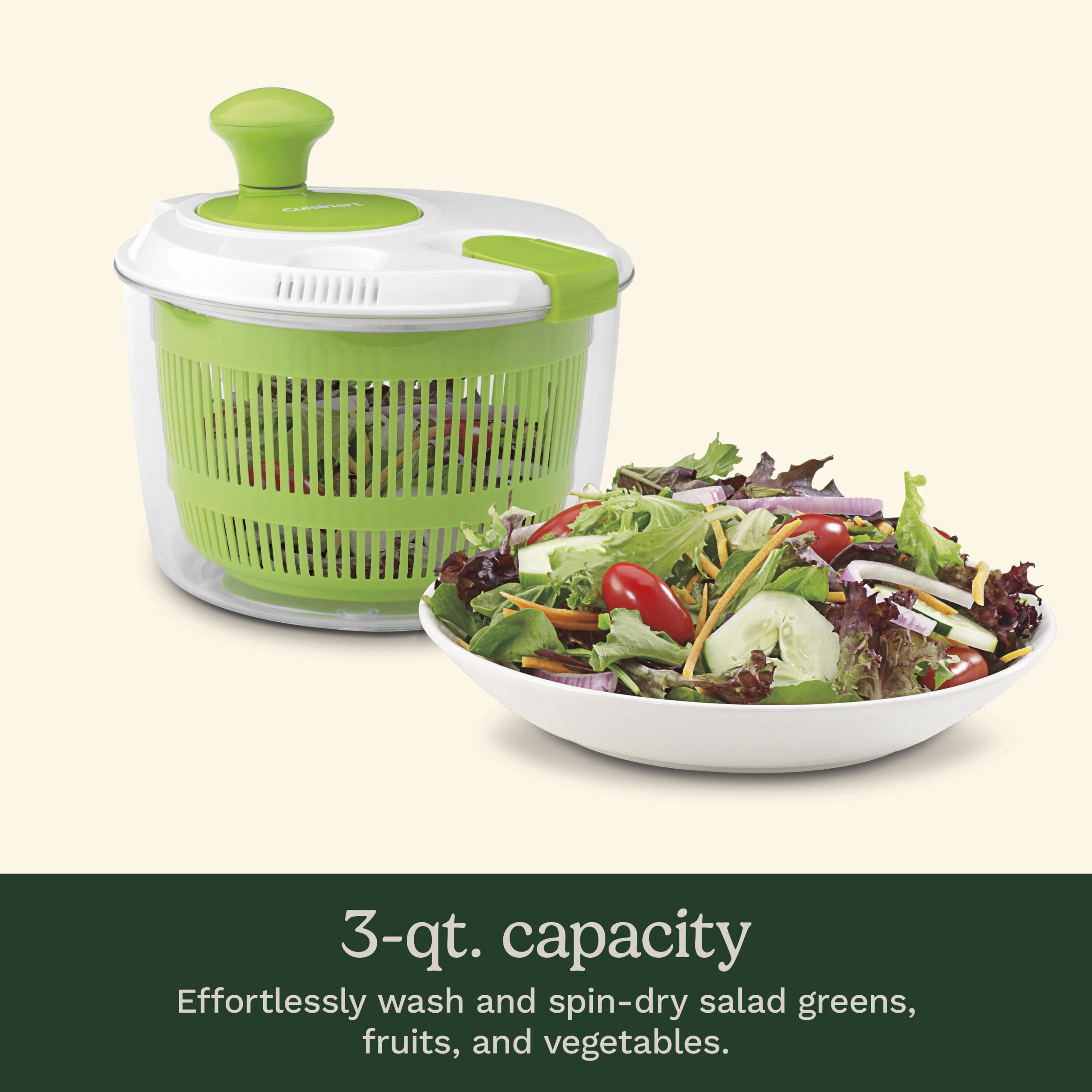 Small Salad Spinner - Image 2