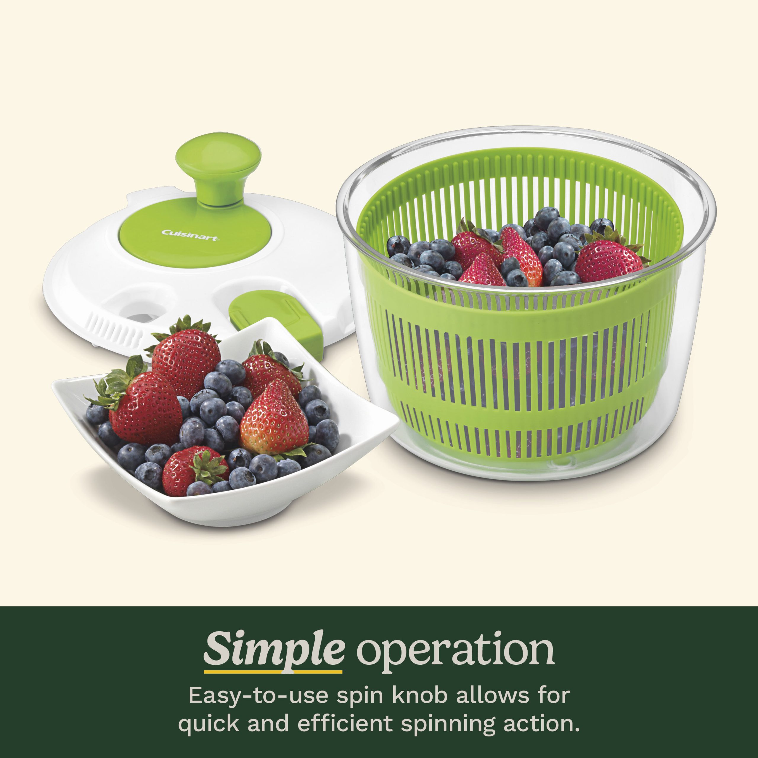 Small Salad Spinner - Image 4