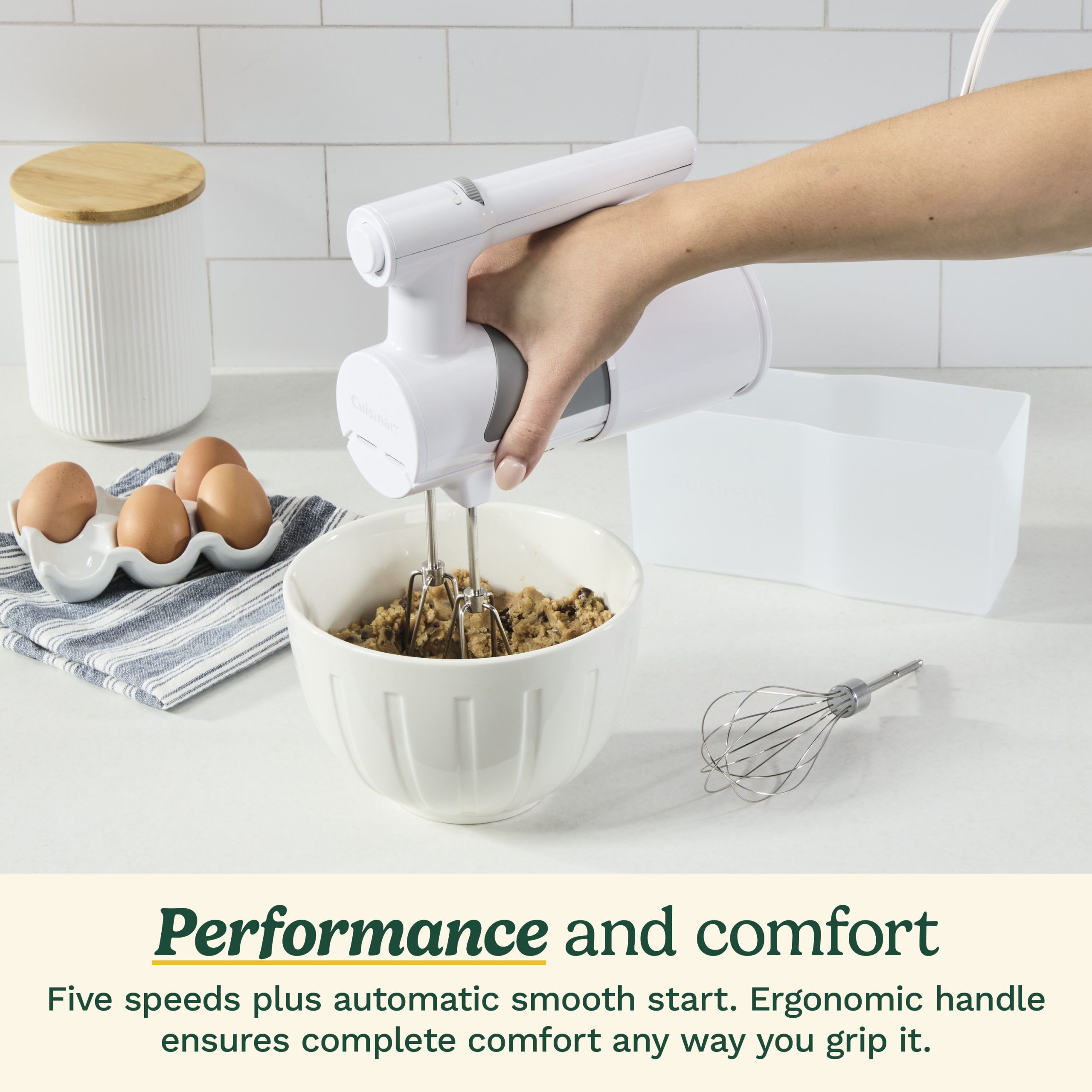 5 Speed Hand Mixer with Storage Case - Image 4