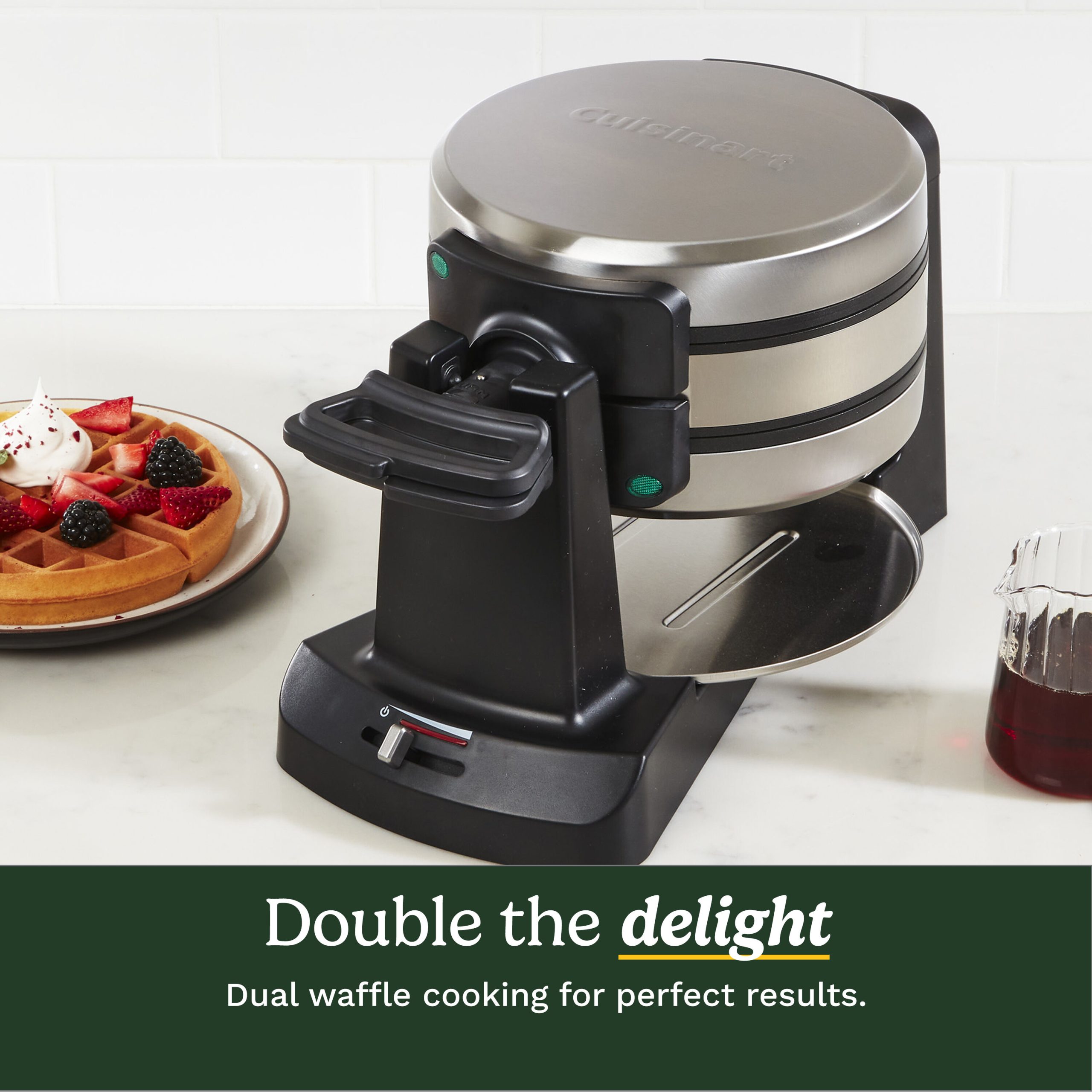 Double Flip Belgian Waffle Maker - Image 3