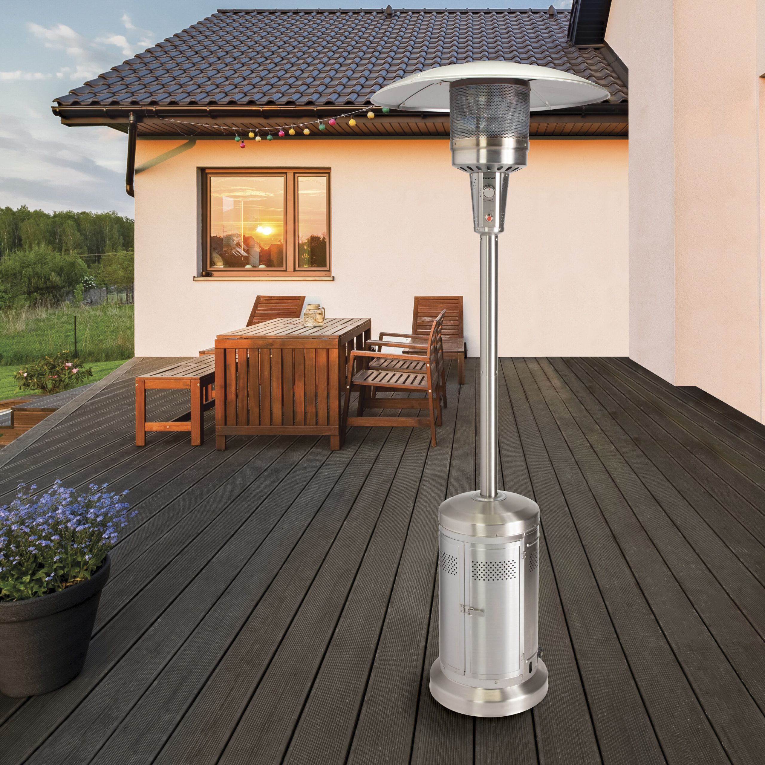 Stainless Steel Propane Patio Heater - Image 9