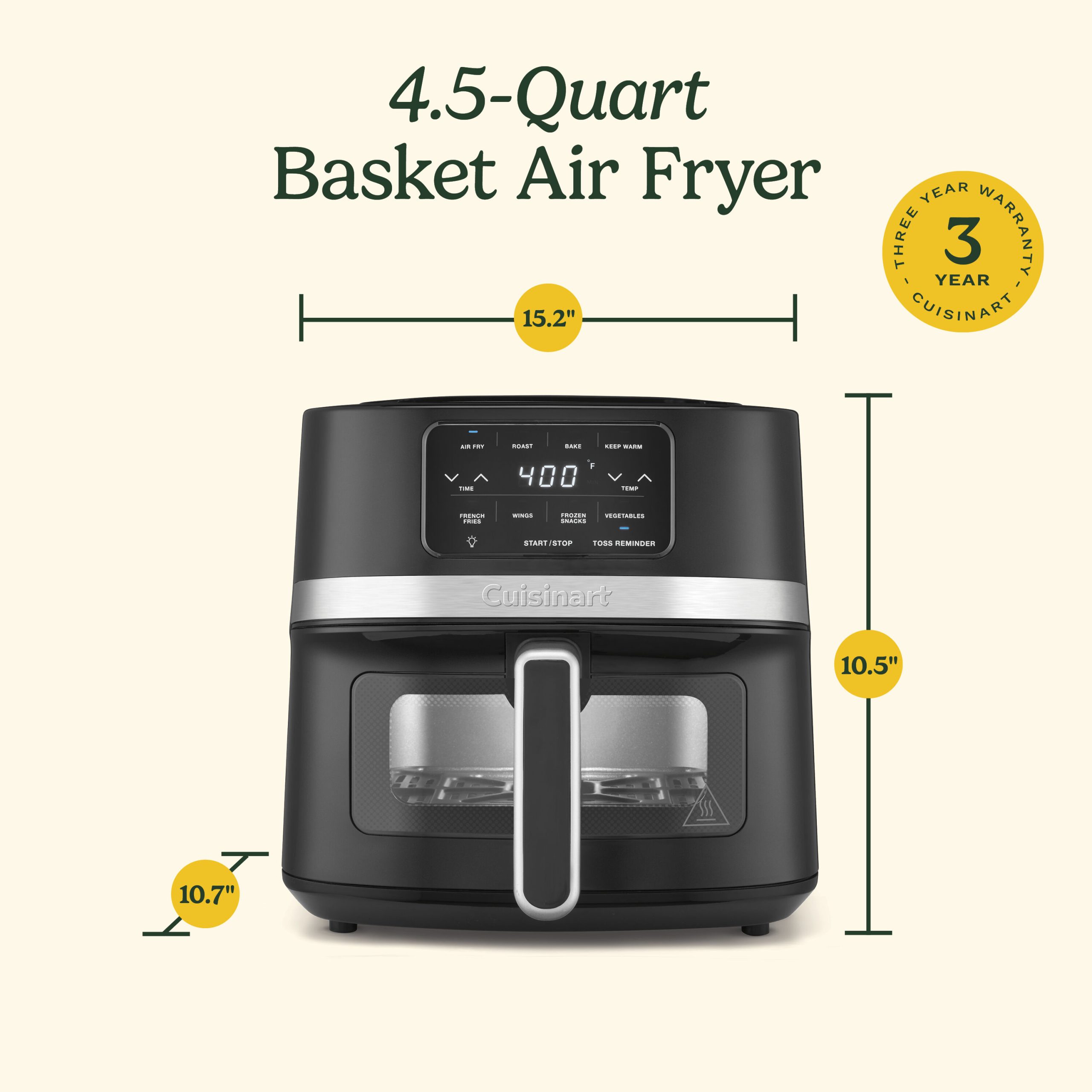 AirAdvantage® 4.5-Quart Air Fryer - Image 8