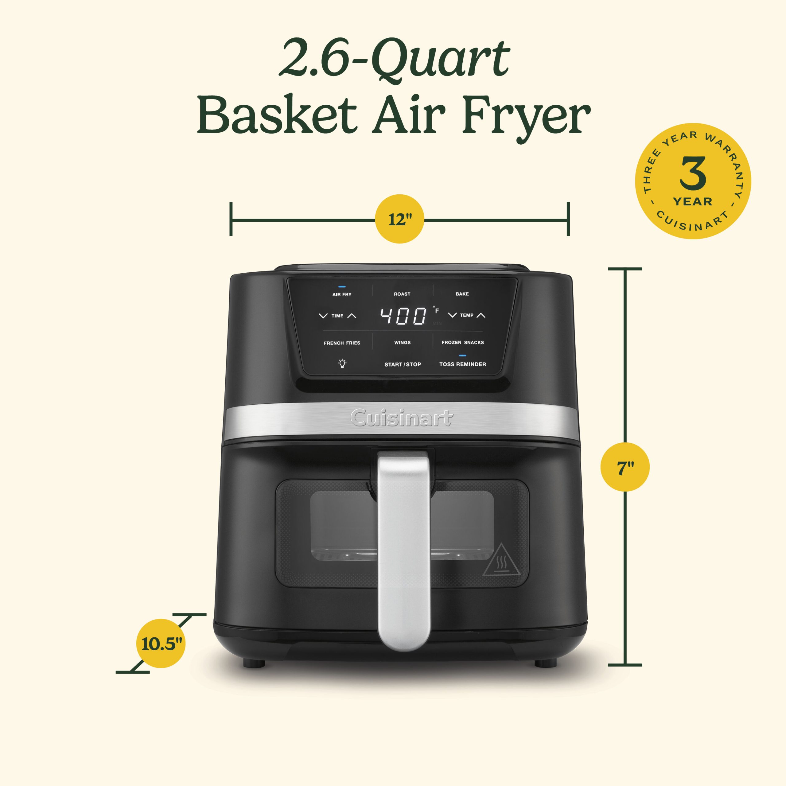 2.6-qt Air Fryer - Image 9