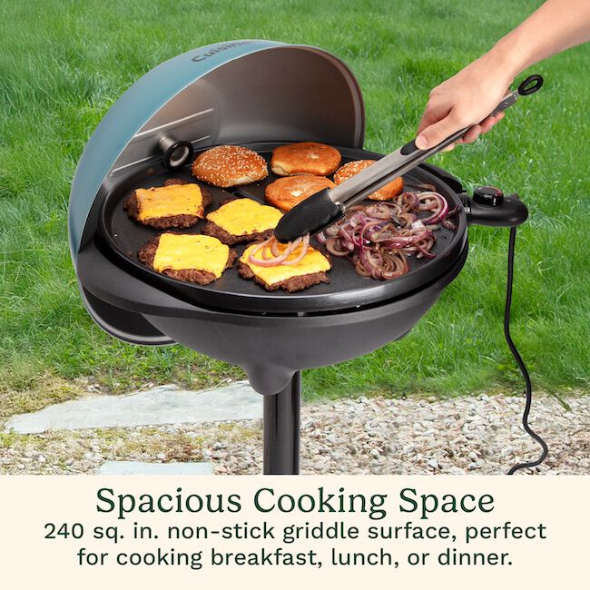 2-in-1 Indoor/Outdoor Electric Griddle - Image 3